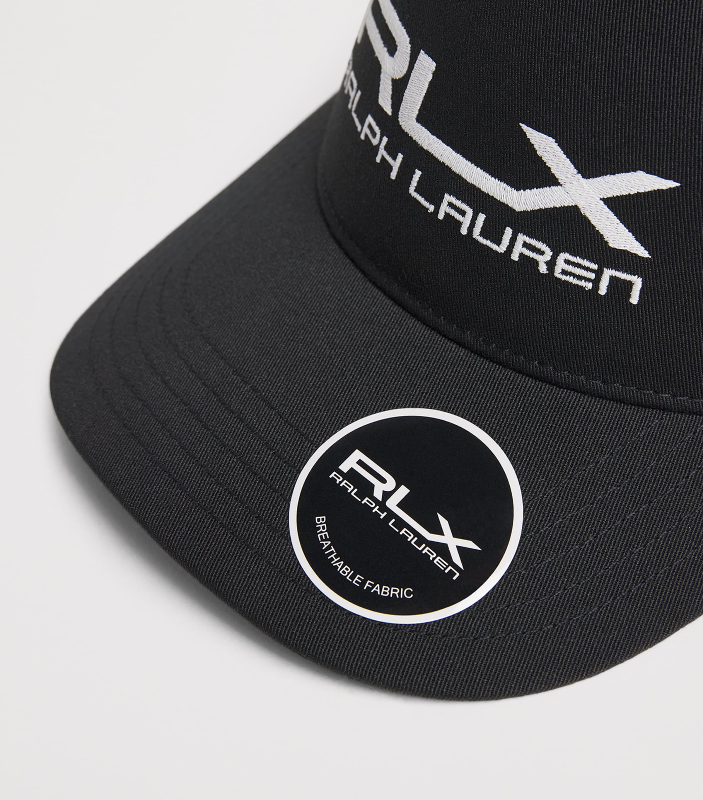 RLX Ralph Lauren Logo Trucker Cap Black Image 4