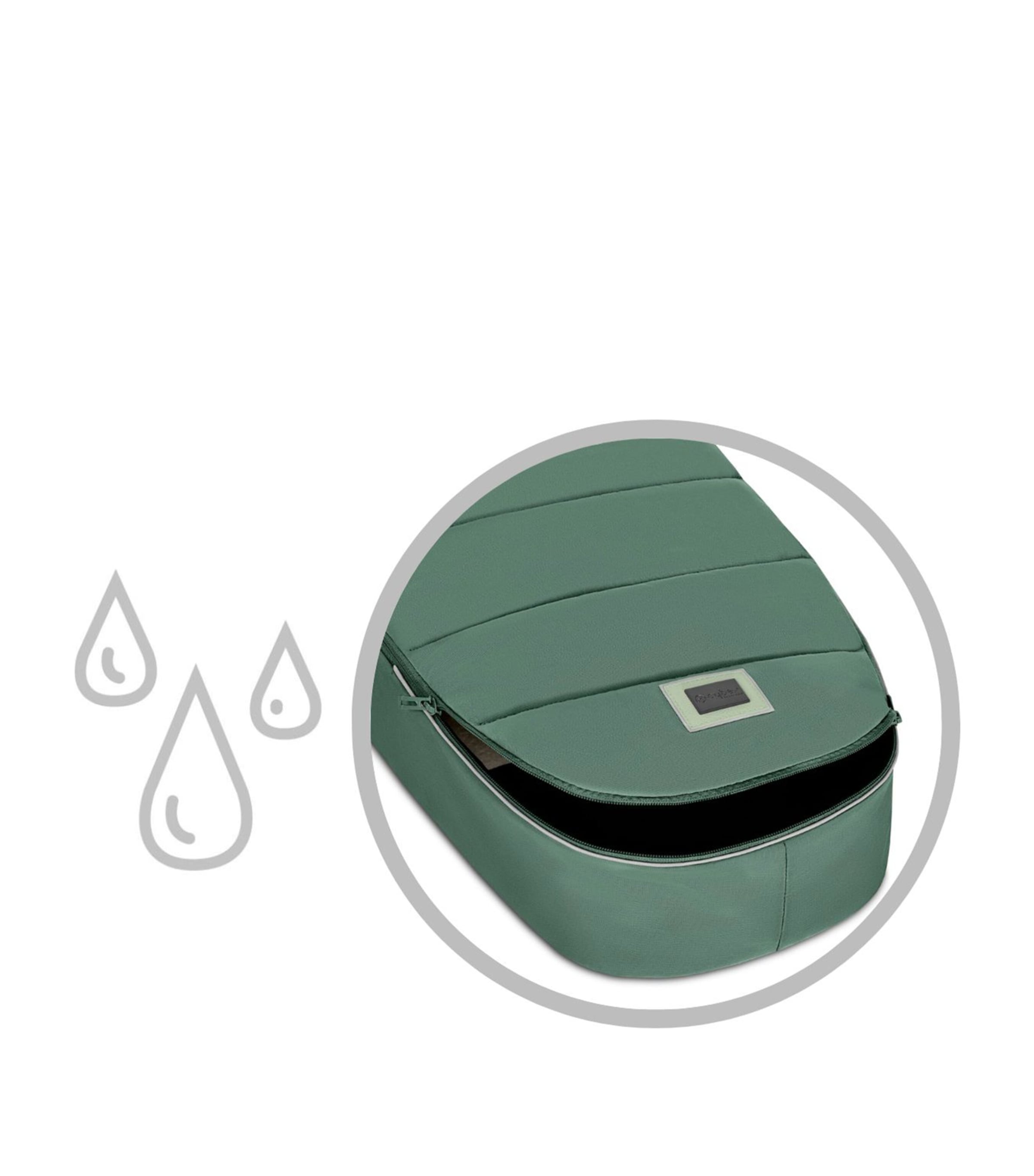 Platinum Footmuff LEAF GREEN Image 5