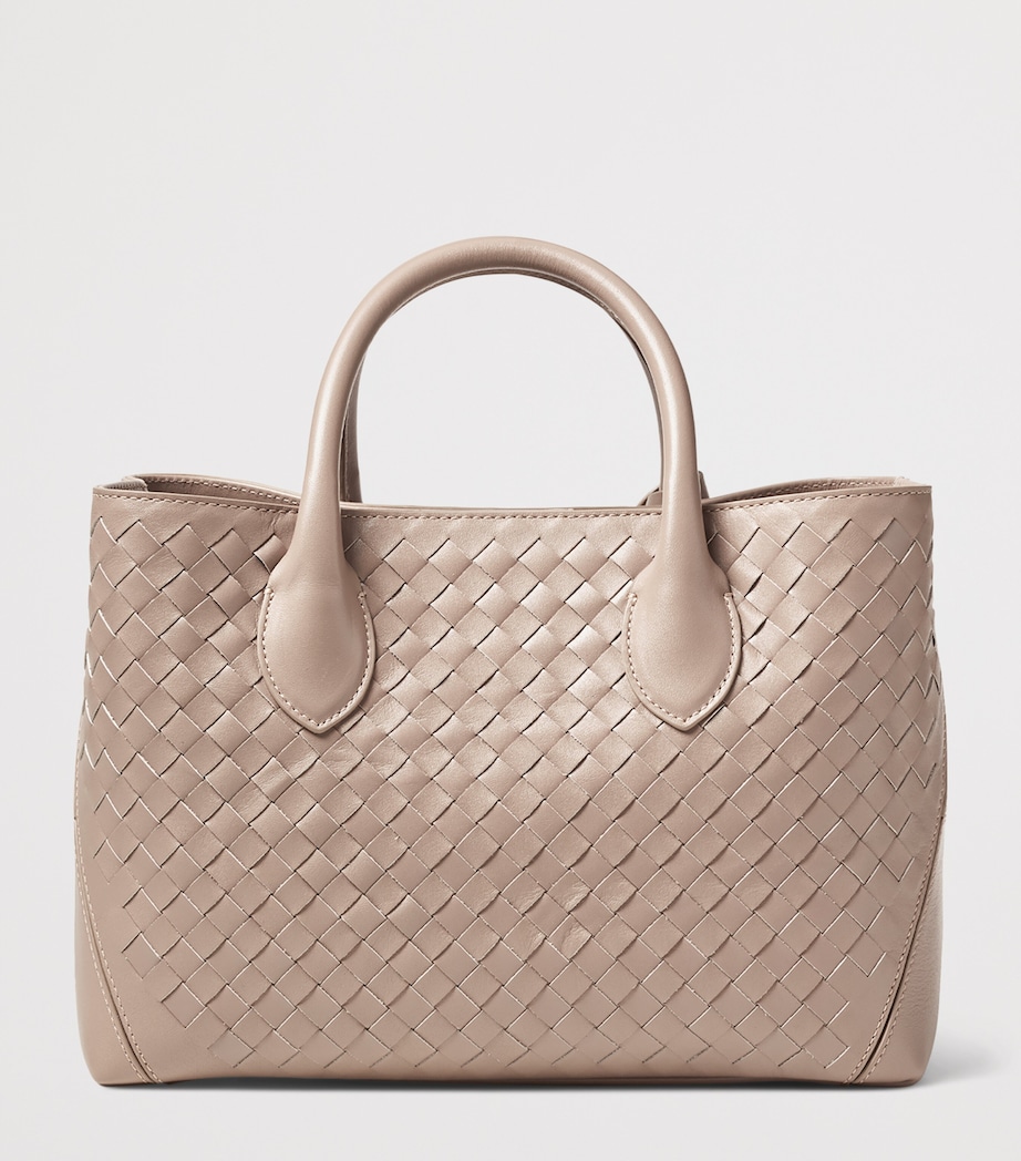 Aspinal Of London Midi Leather London Tote Bag Moleskin Image 4