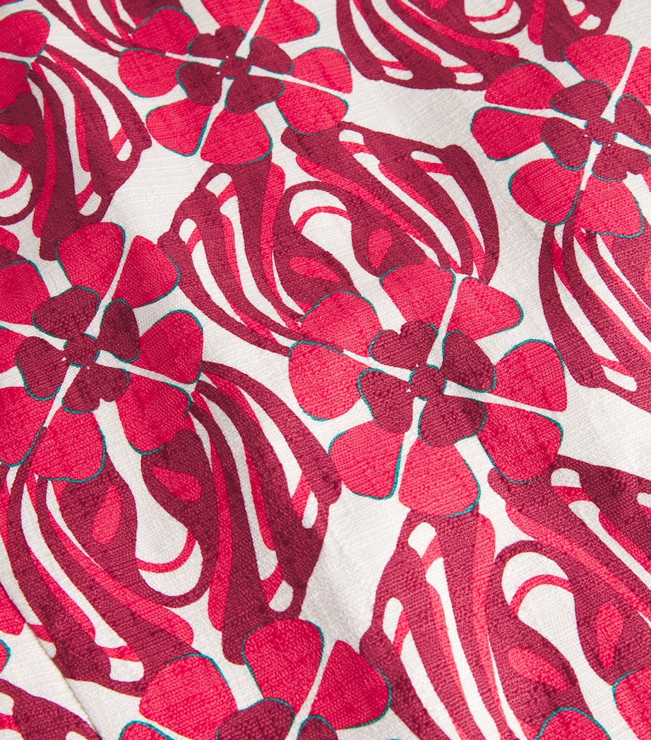 Ostrich Feather-Trim La Scala Top RE01 CLOVER Image 5