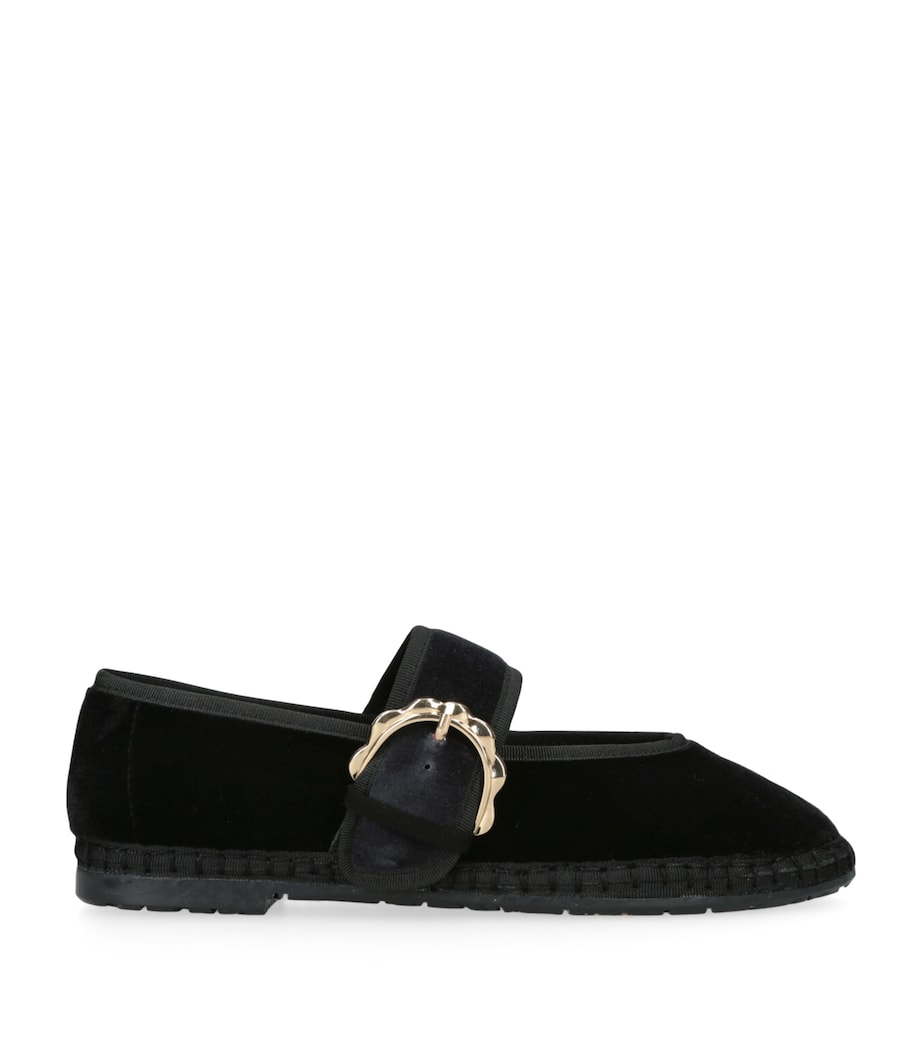 Velvet Sophie Mary Janes BLACK Image 1