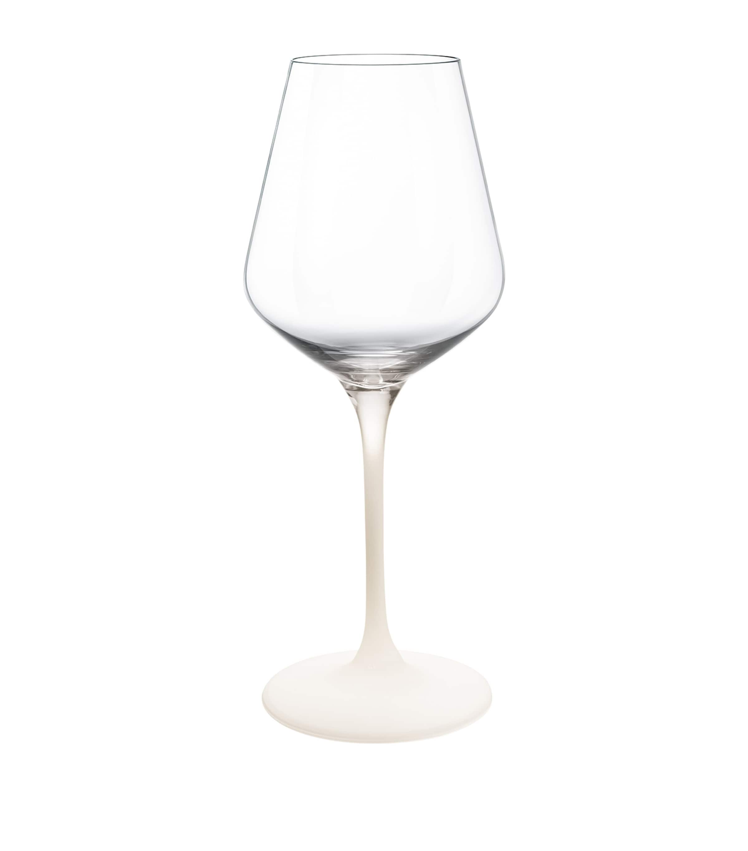 Villeroy & Boch Set of 4 Manufacture Rock White Wine Glasses (410ml) | Dining | Glassware | Wine Glasses | Designers | Villeroy Boch | 5239