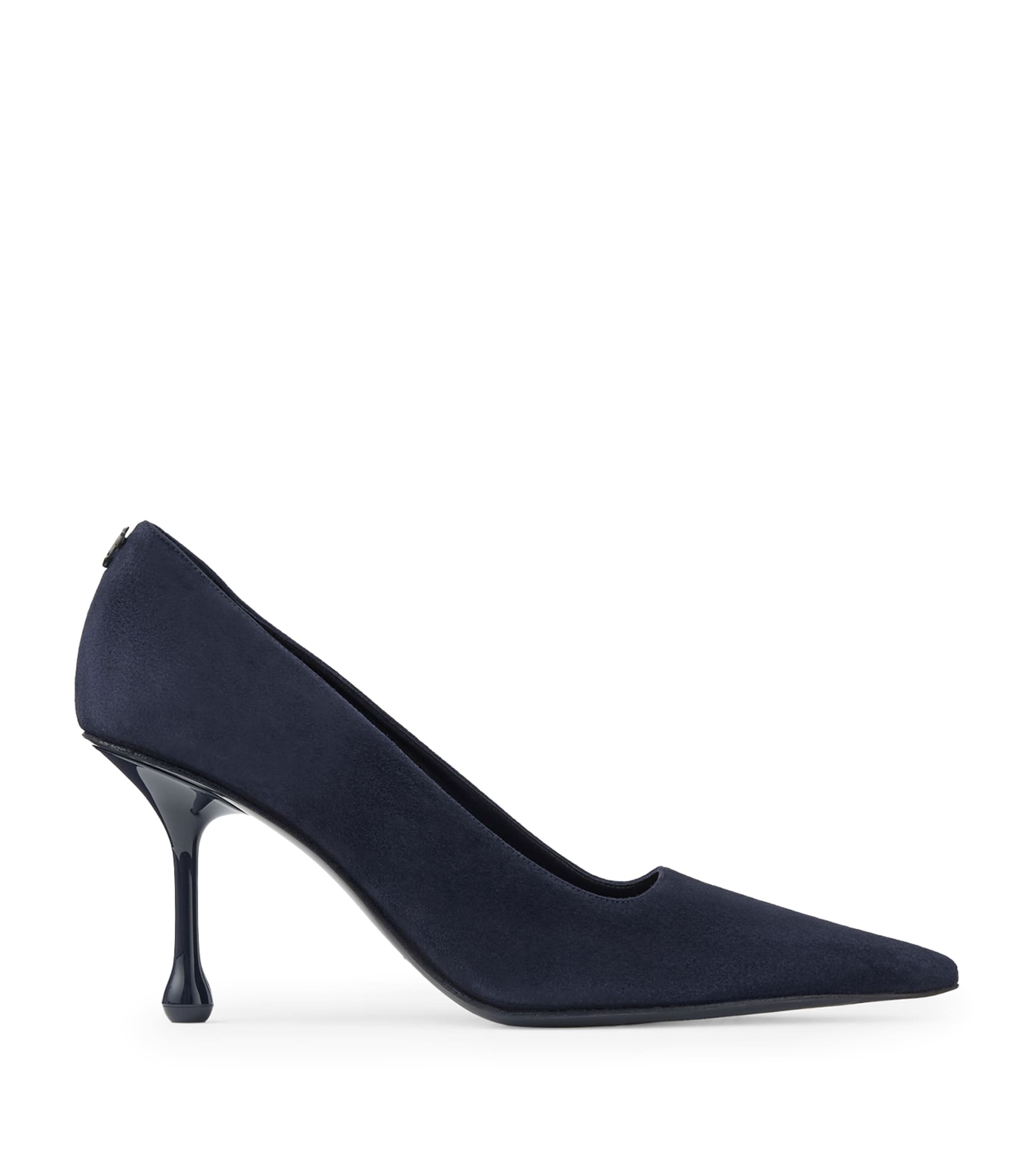 Jimmy Choo Ixia 80 Suede Pumps In Blue