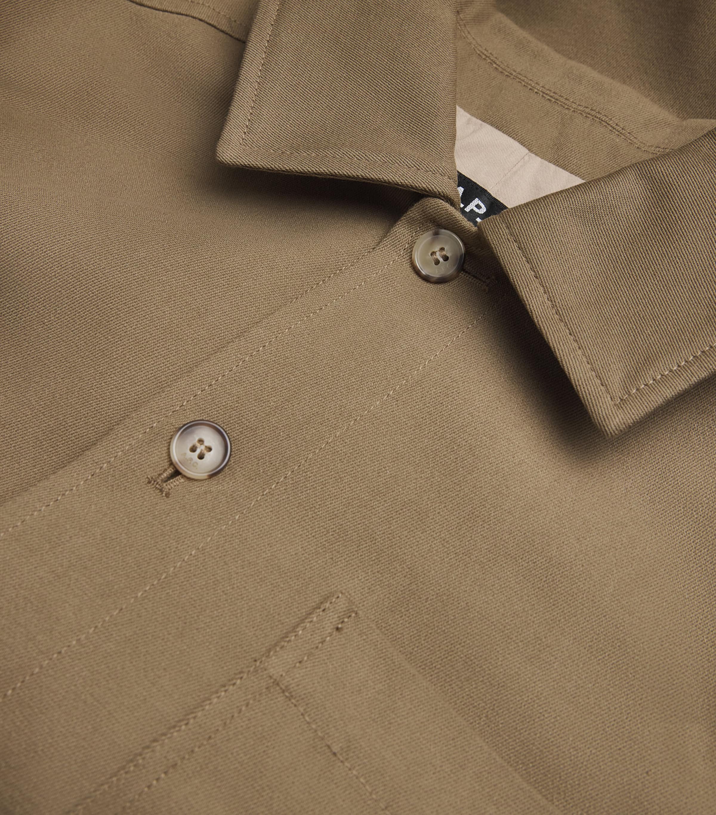 Cotton-Wool Shacket BAG SAND Image 5