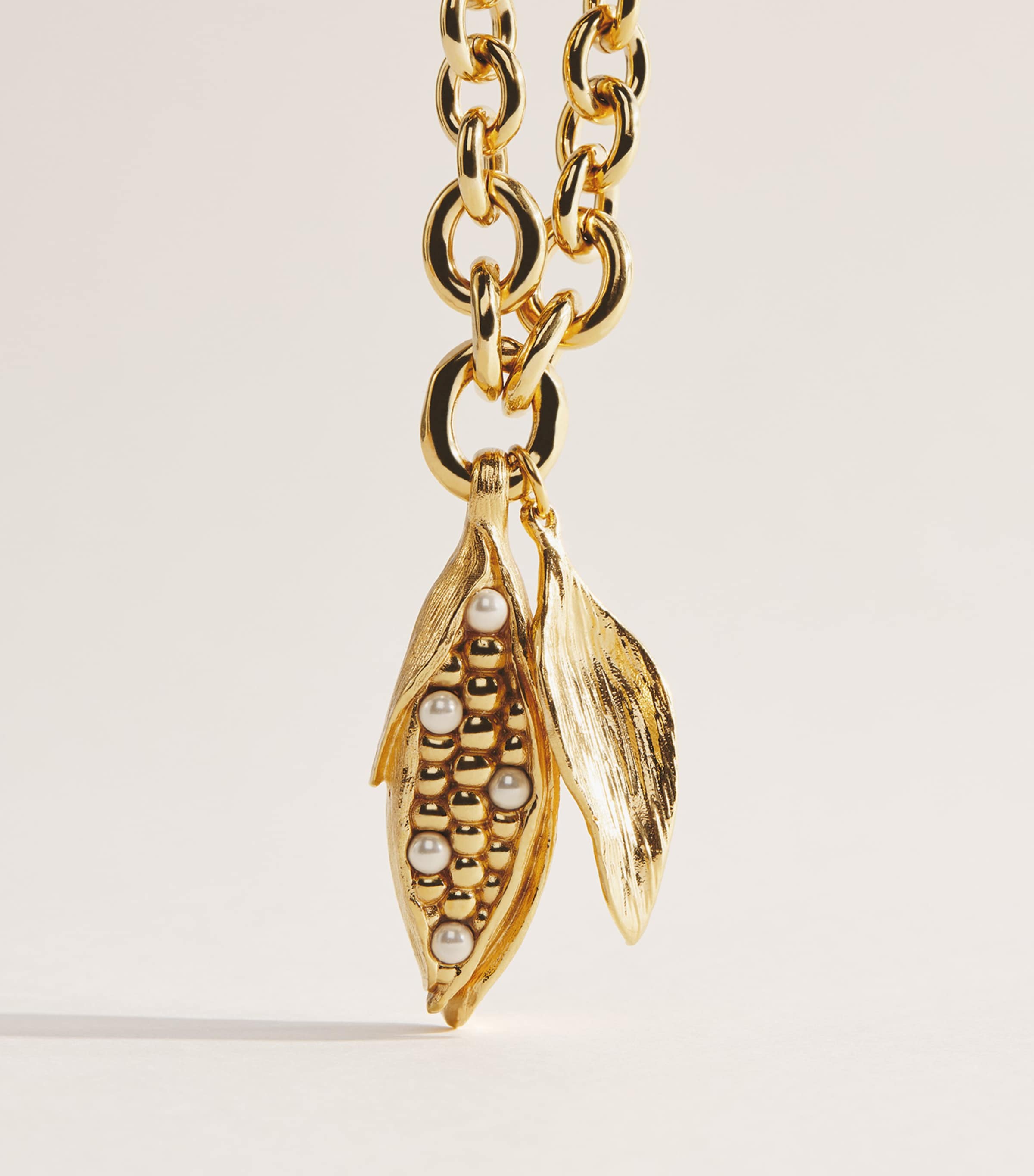 Chloé The Chloé Corn Pendant Necklace Gold Image 1