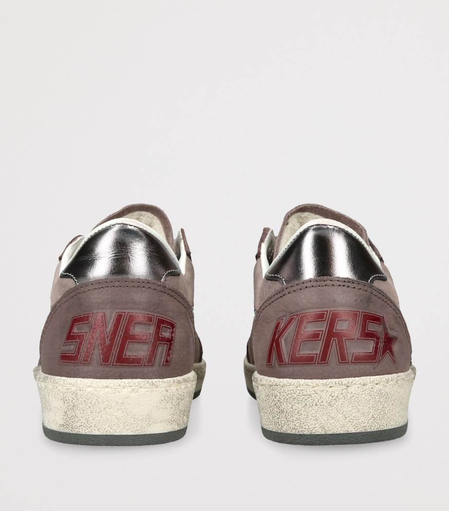 Golden Goose Suede Ball Star Sneakers Purple Image 2