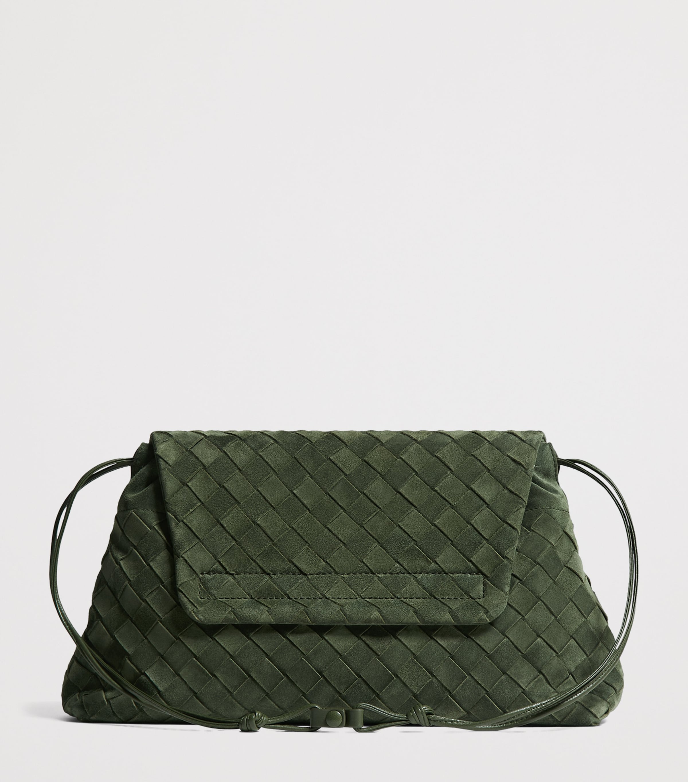 Bottega Veneta Suede Giorno Shoulder Bag Image 3