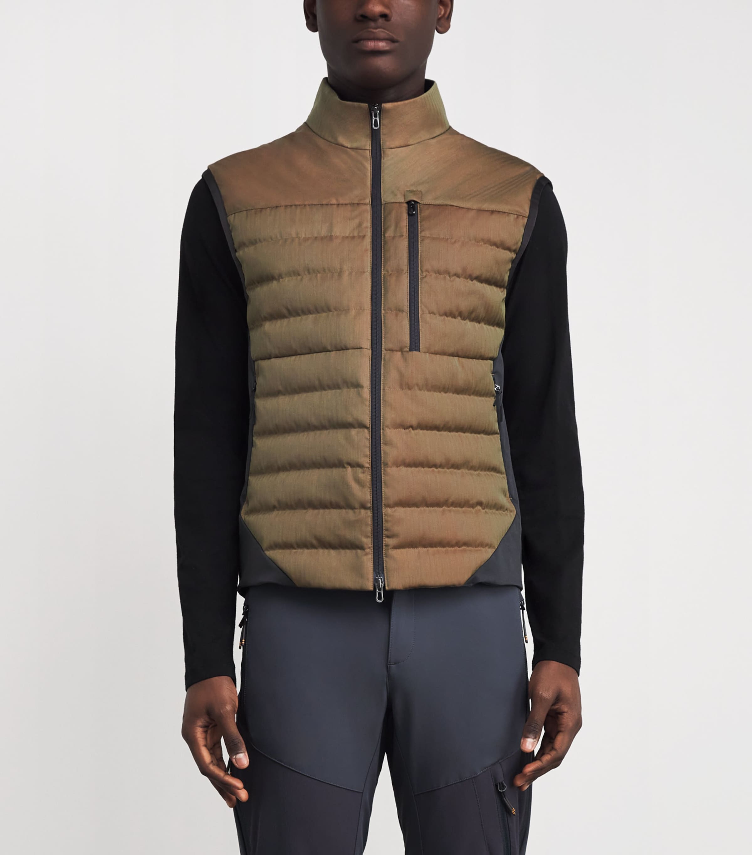 Wool-Blend Intrepid Down Gilet R11 IRIDESCENT Image 3