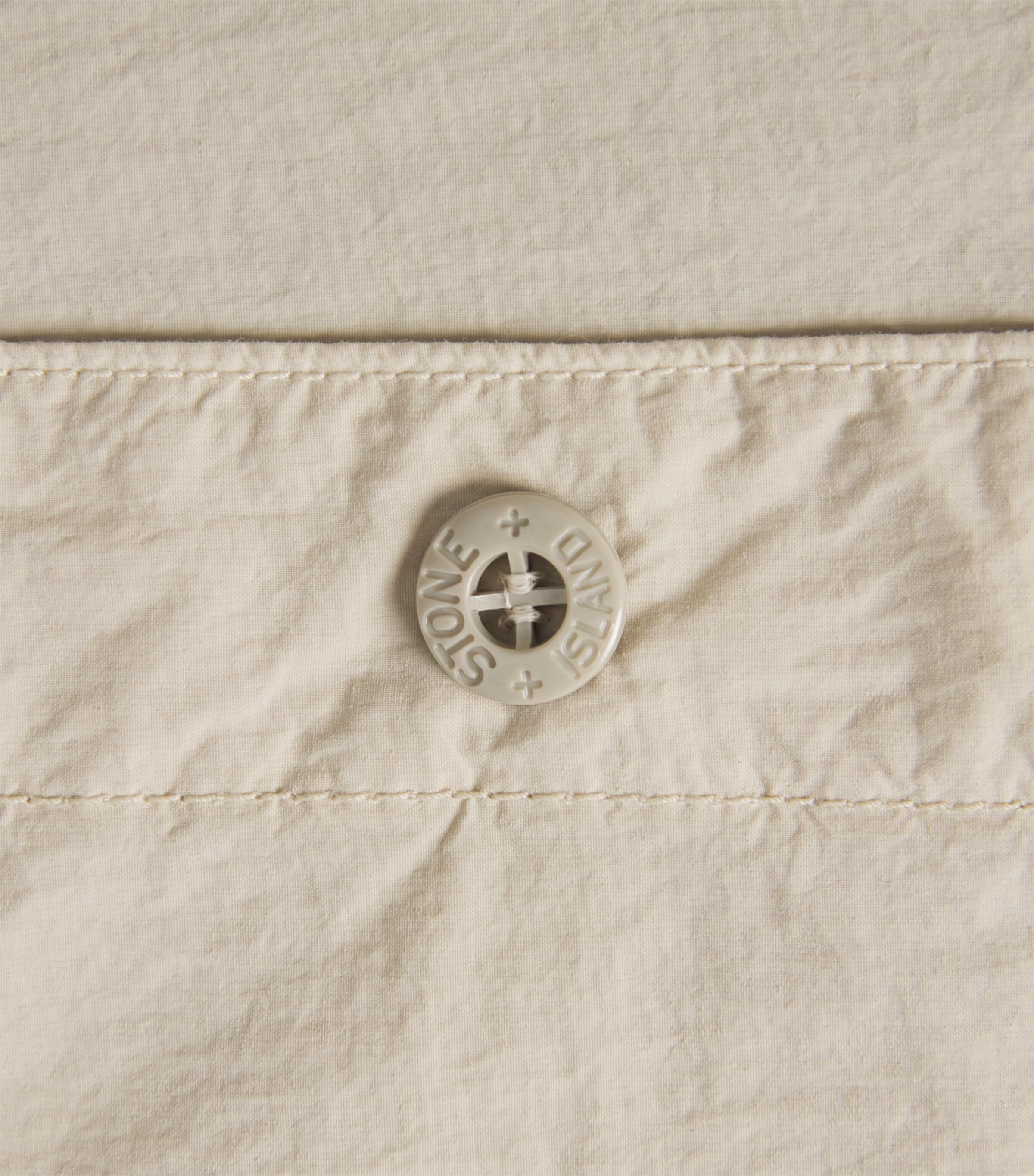 Stone Island Mens Nylon Short-Sleeve Shirt Image 6