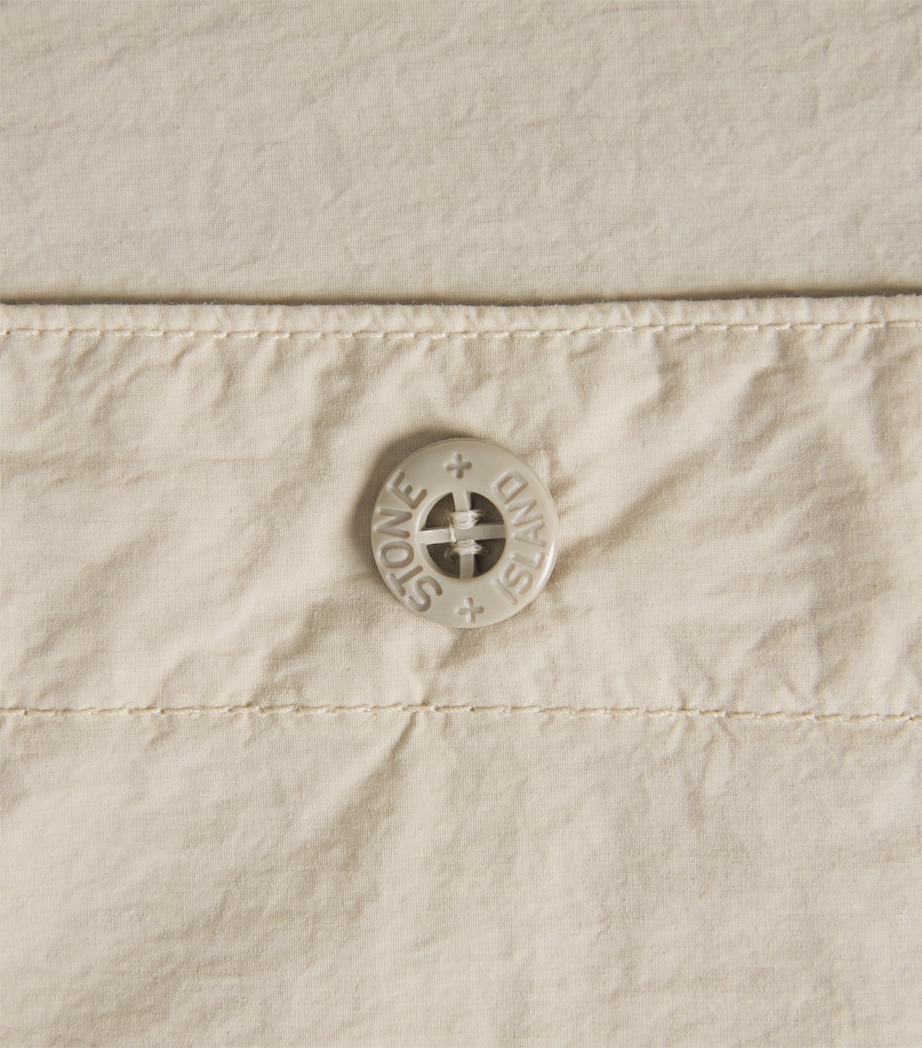 Stone Island Mens Nylon Short-Sleeve Shirt Image 6