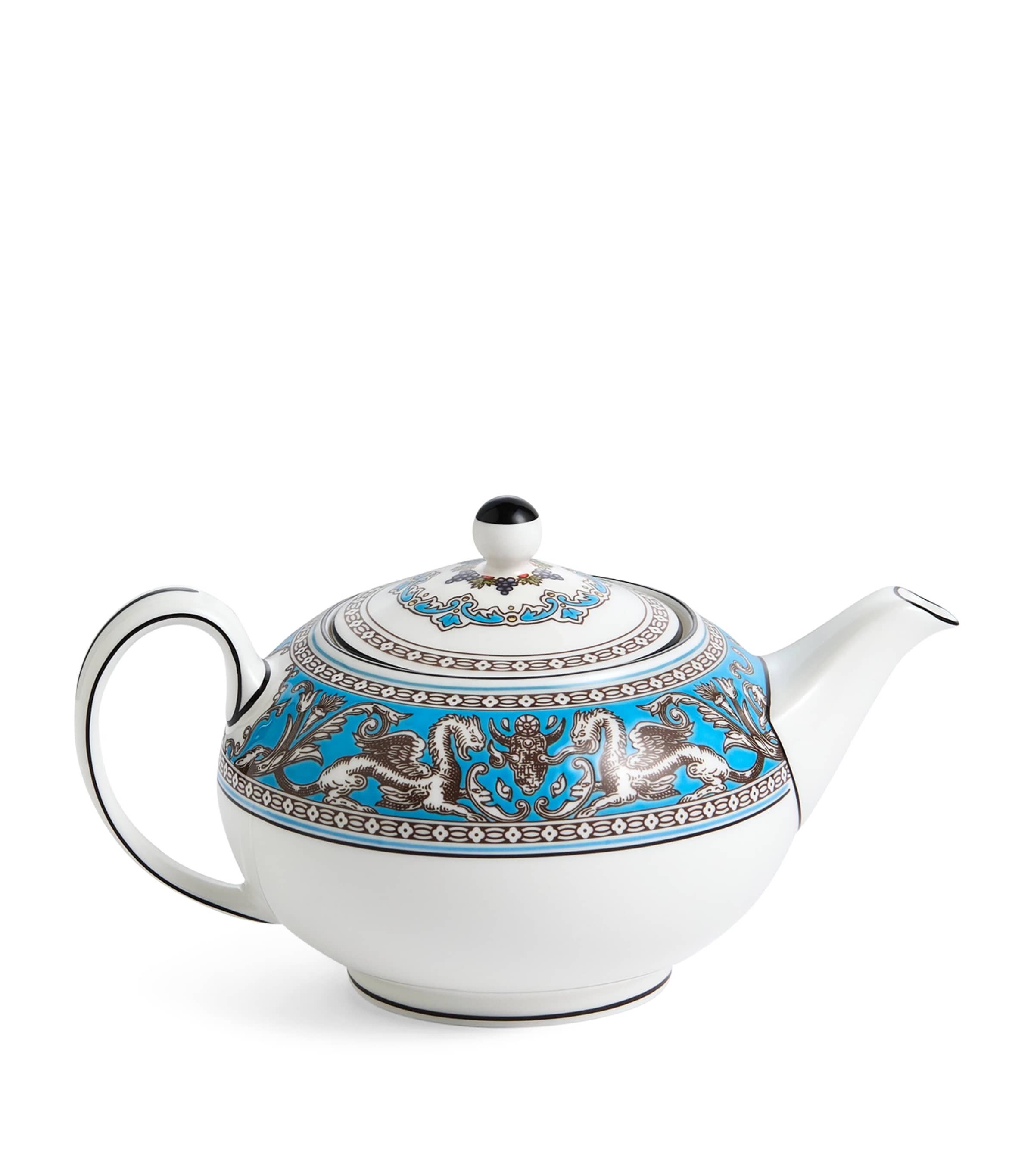 Florentine Turquoise Teapot (300ml) TURQUOISE Image 3
