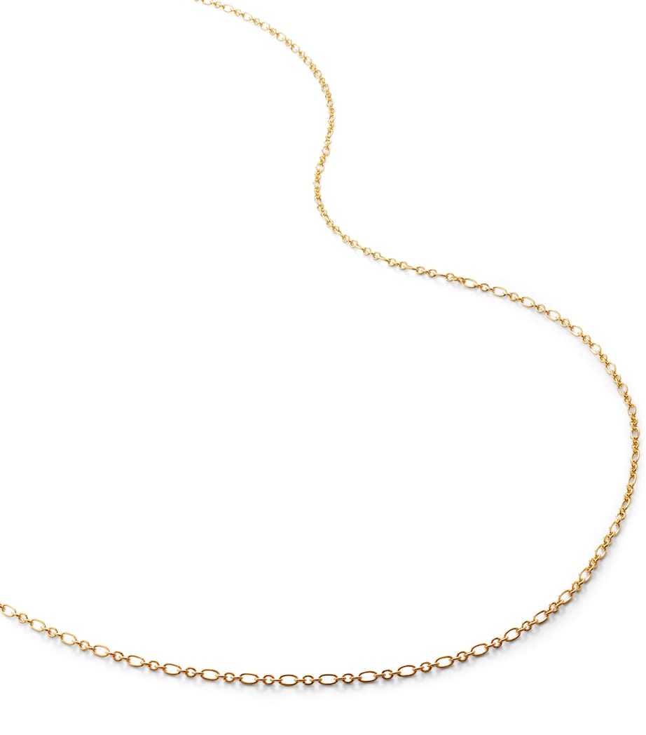 Monica Vinader Gold Vermeil Chain Necklace Gold Vermeil Image 1