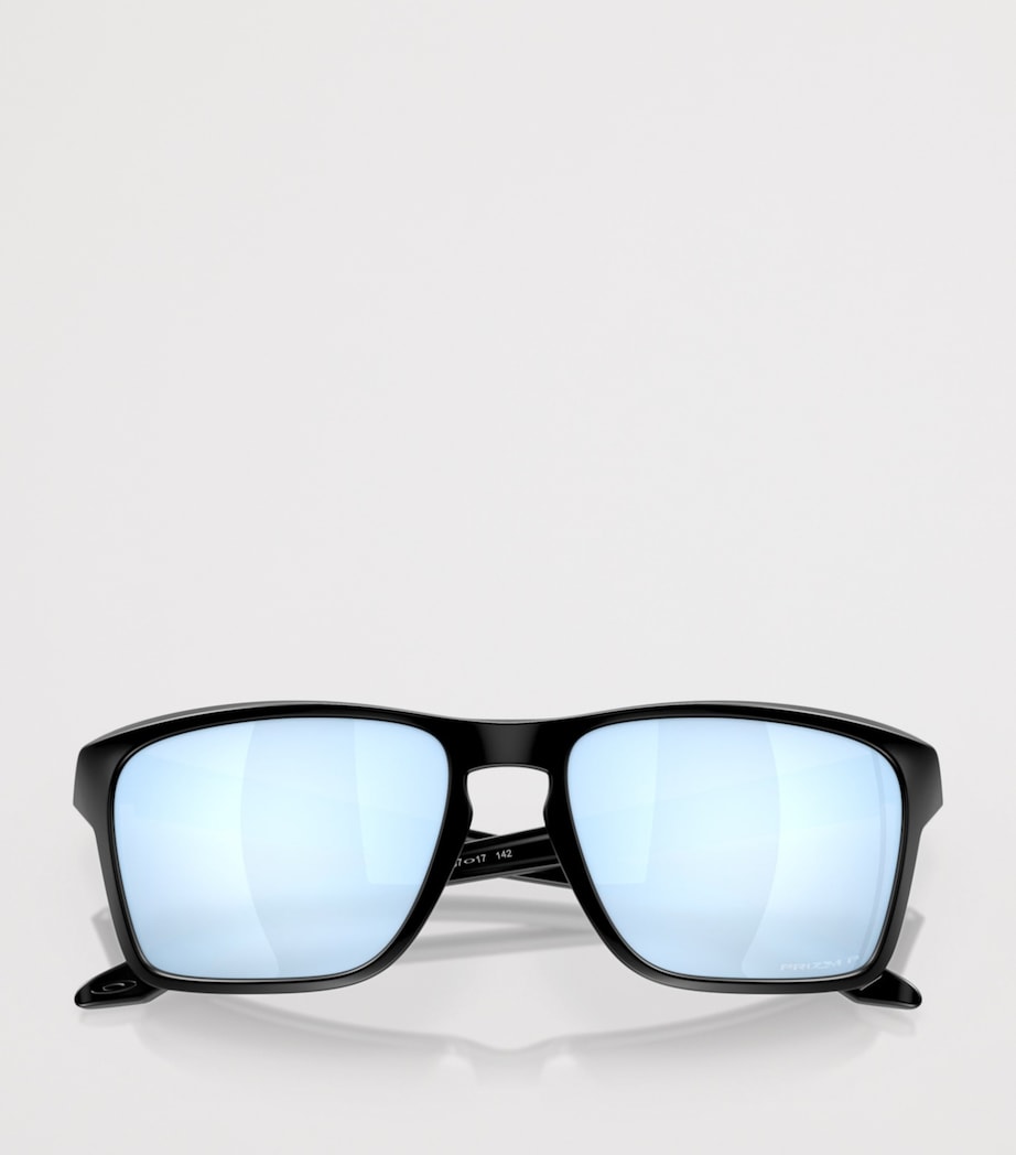 Oakley Sylas Rectangle Sunglasses Black Image 6