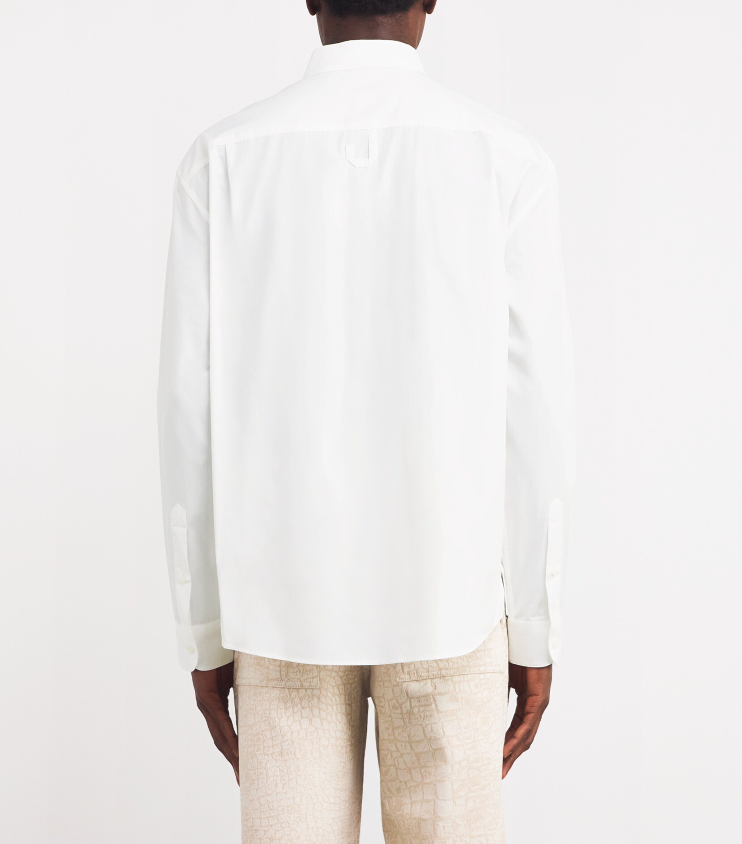 Cotton Printed Shirt BOITE ORANGE Image 4