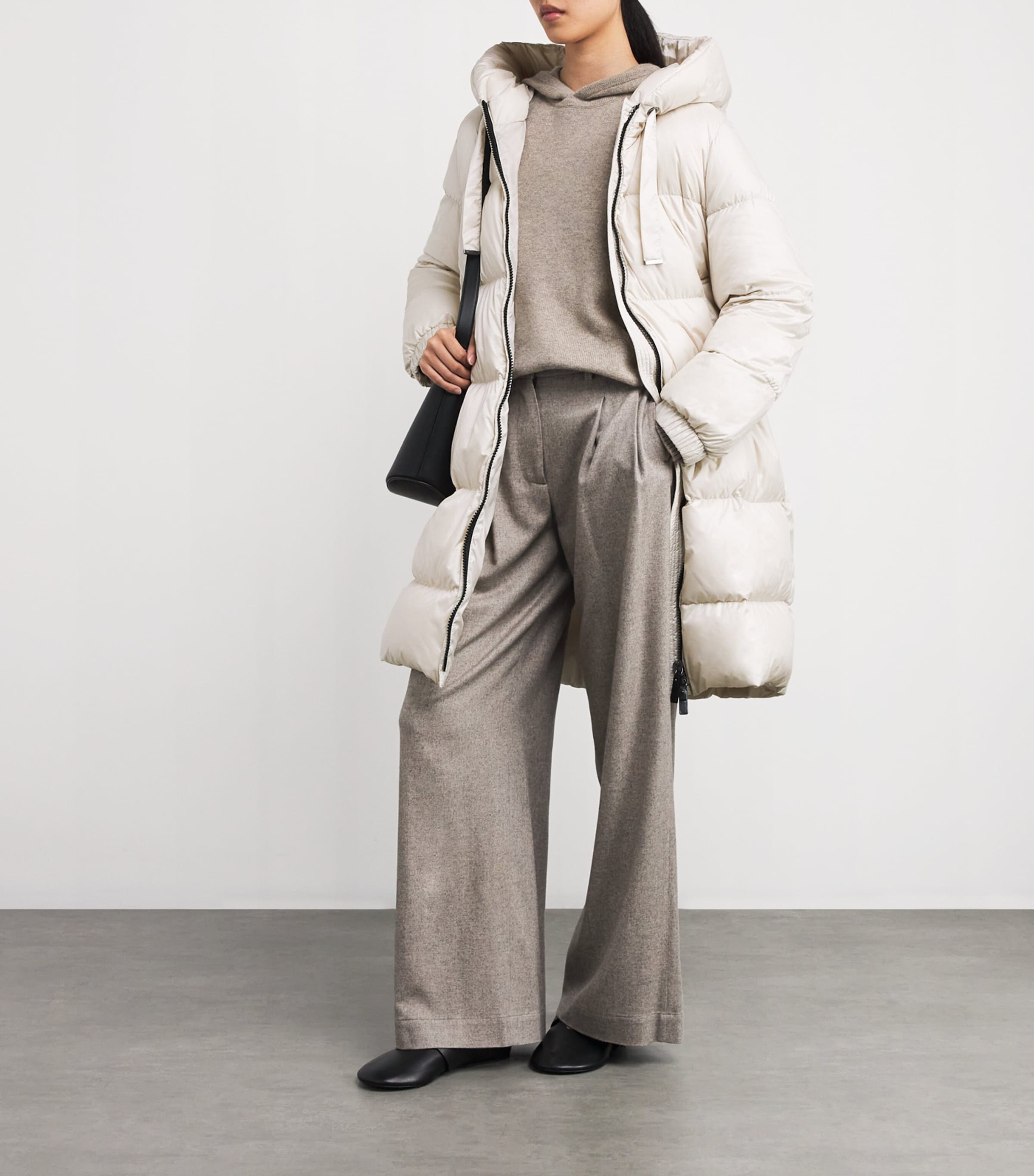 The Cube Quilted Parka WHITE Image 2