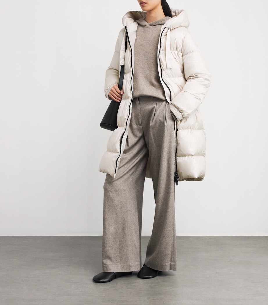 The Cube Quilted Parka WHITE Image 2