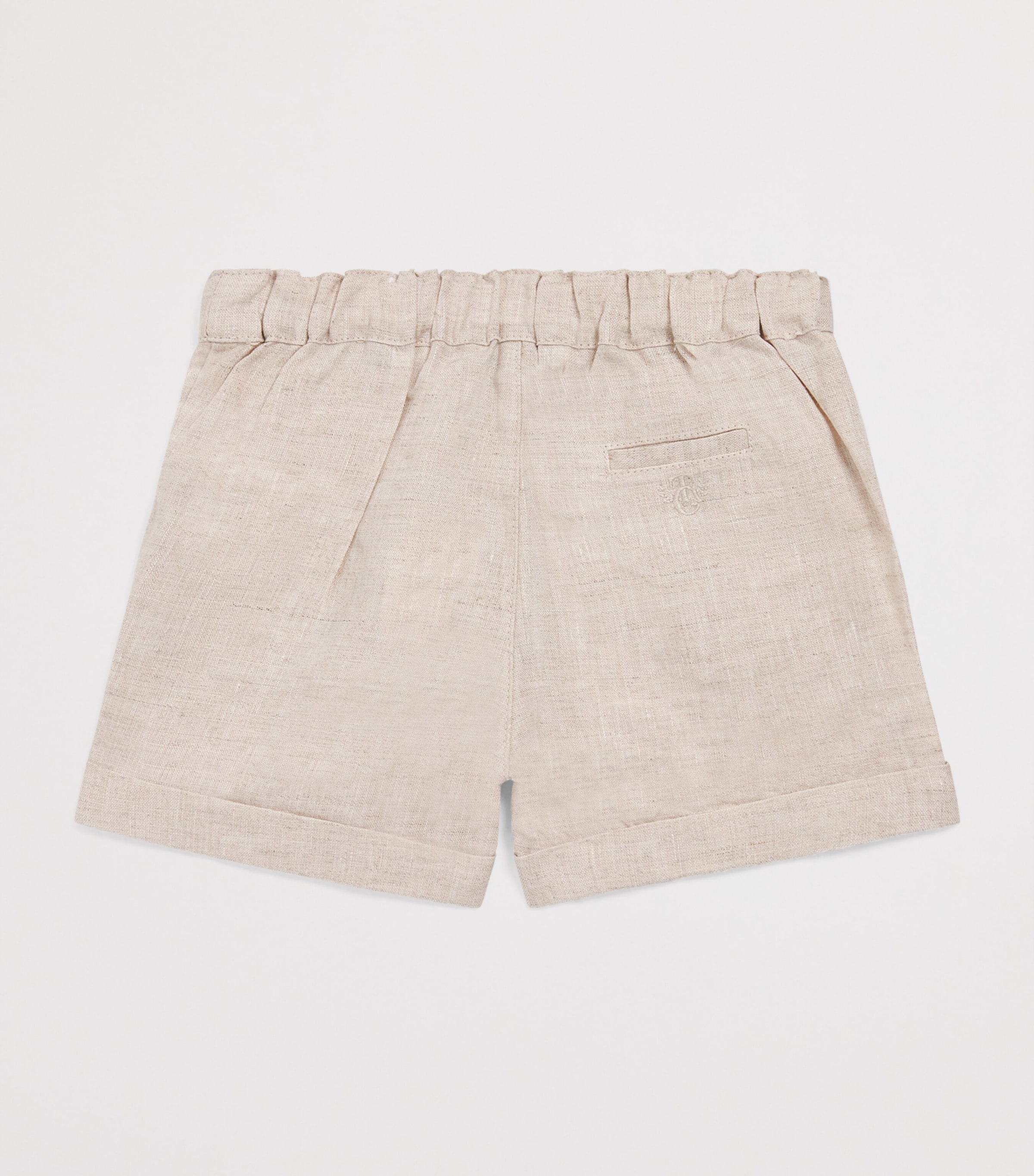 Linen Ceremony Shorts (3 Months – 4 Years) 17SABLE Image 2