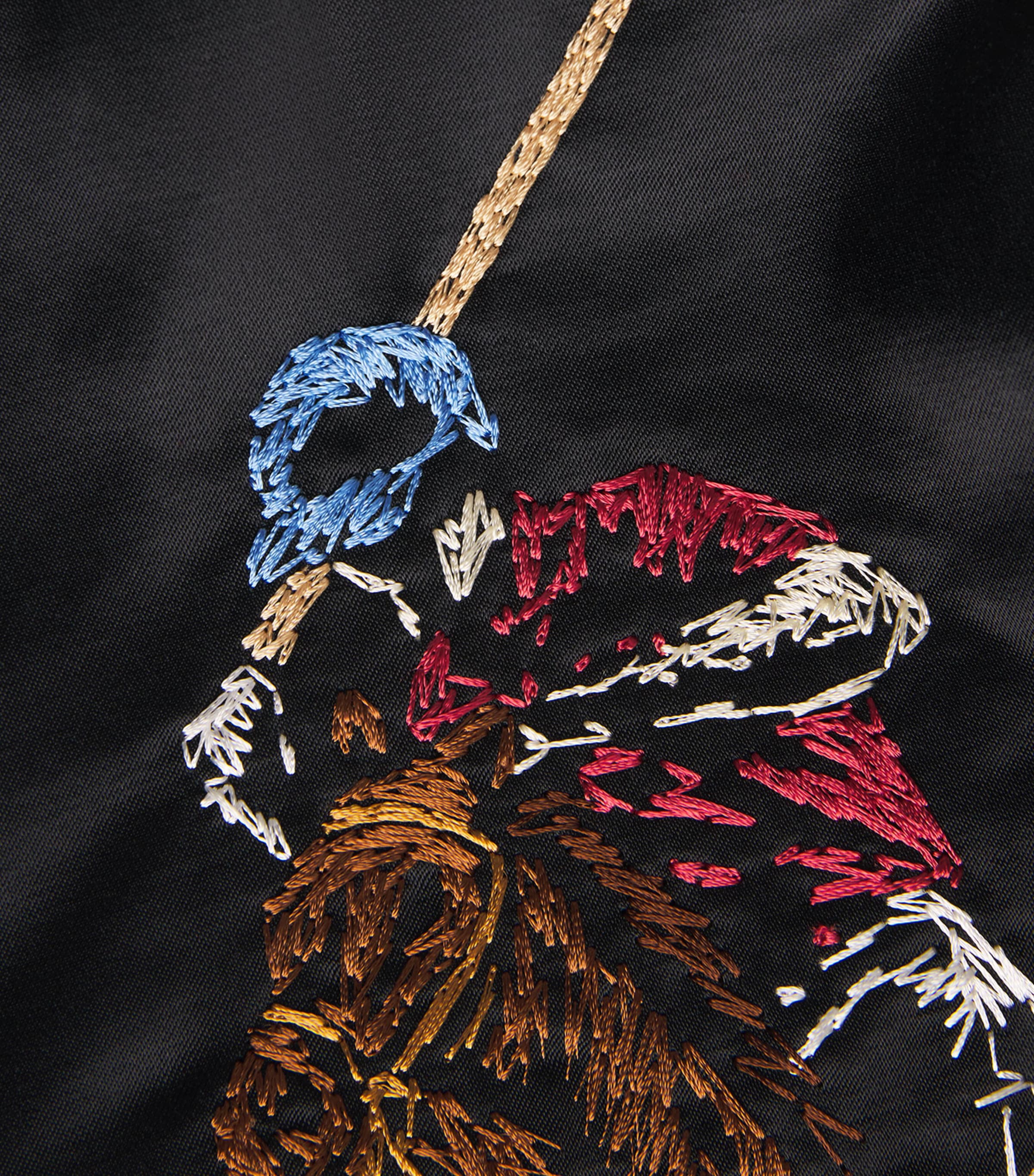 Collared Bomber Jacket POLO BLACK Image 5