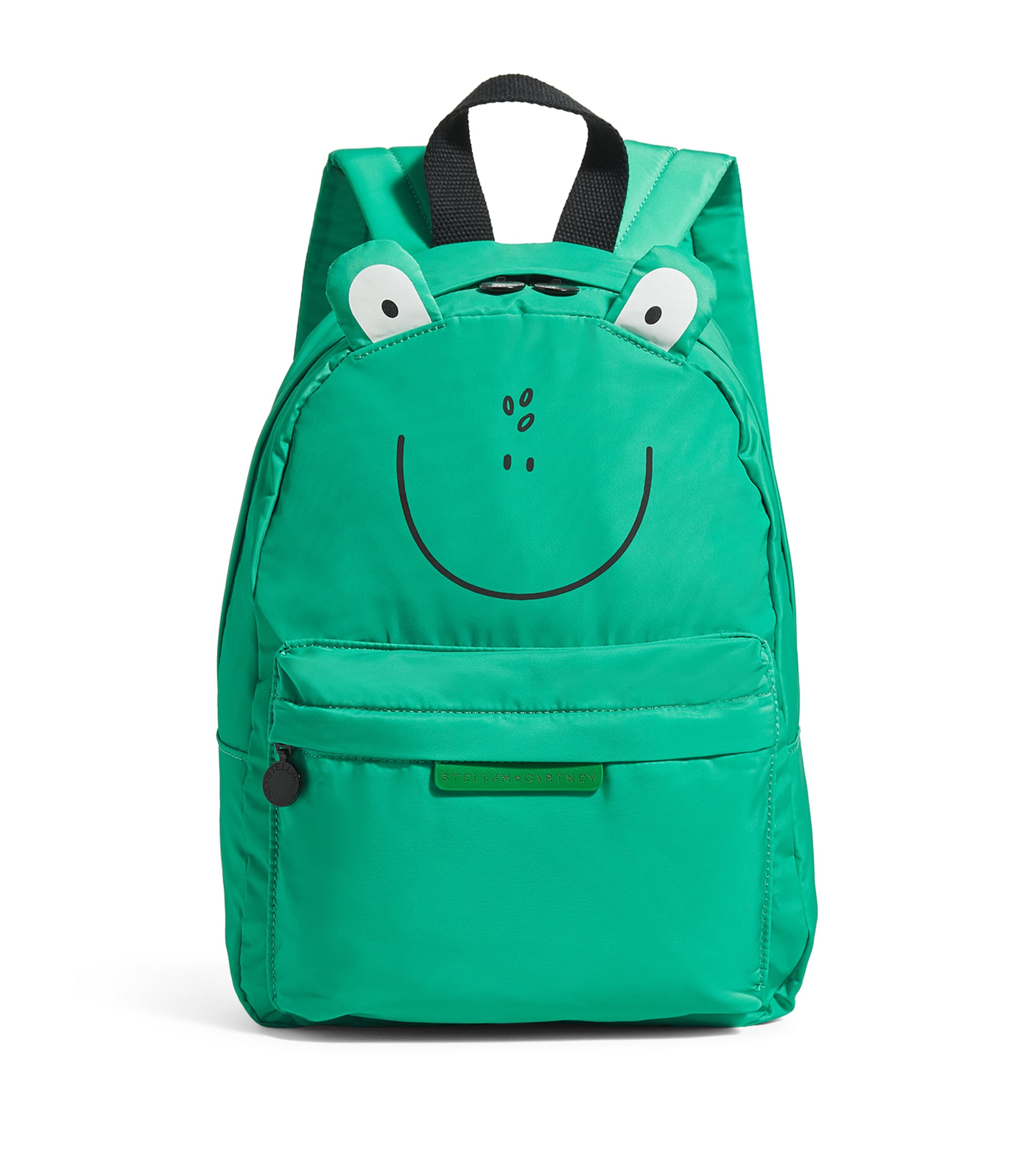 Stella Mccartney Frog Face Backpack In Green