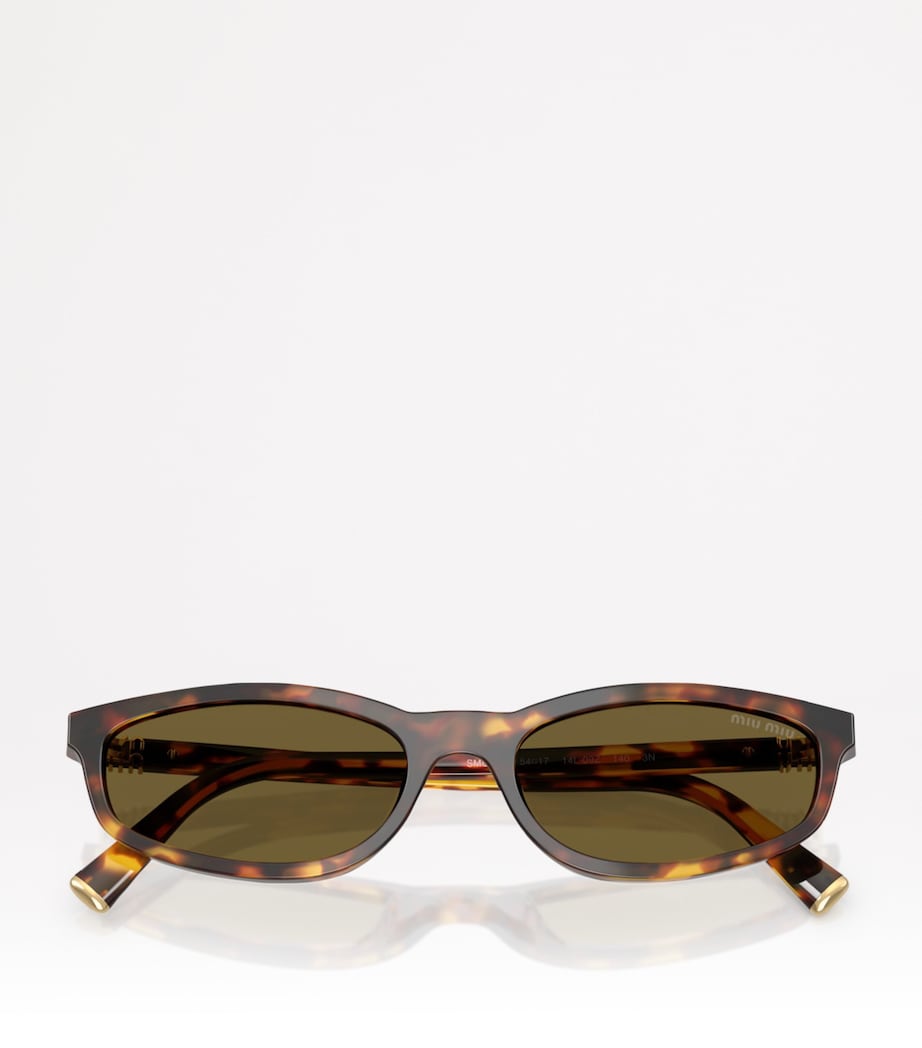 Acetate Oval Sunglasses 14L09Z Image 3