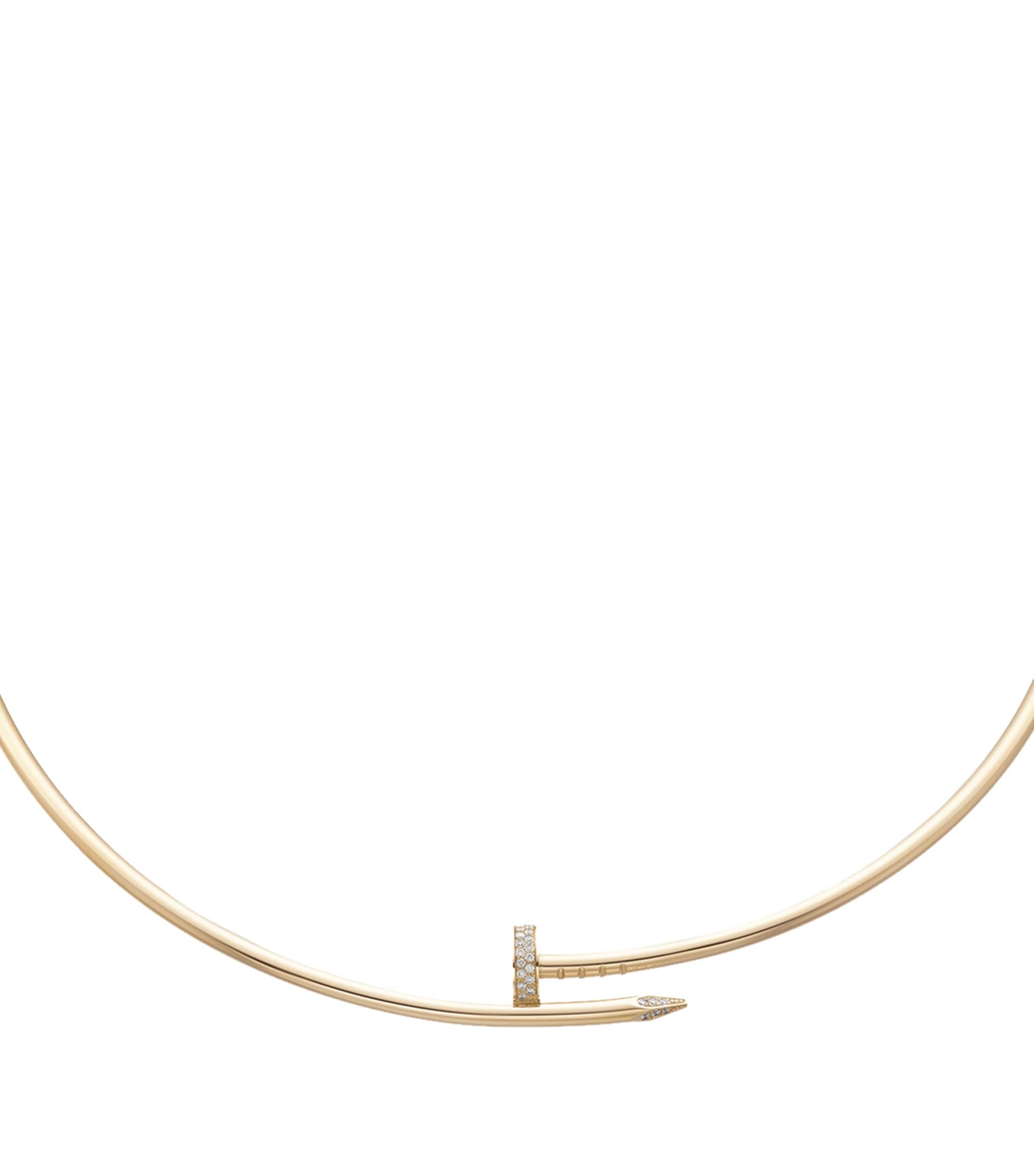 Yellow Gold and Diamond Juste Un Clou Necklace YELLOW GOLD Image 2