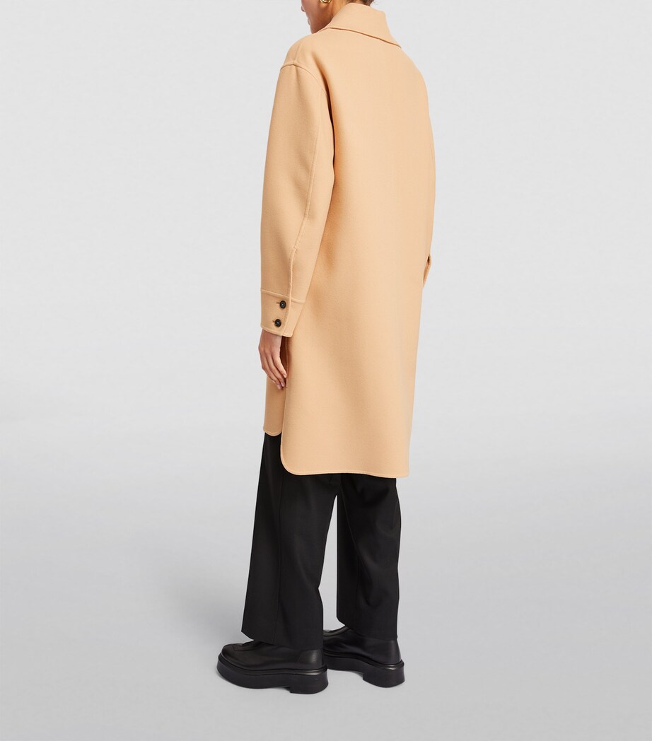 Virgin Wool Coat 233 Image 4