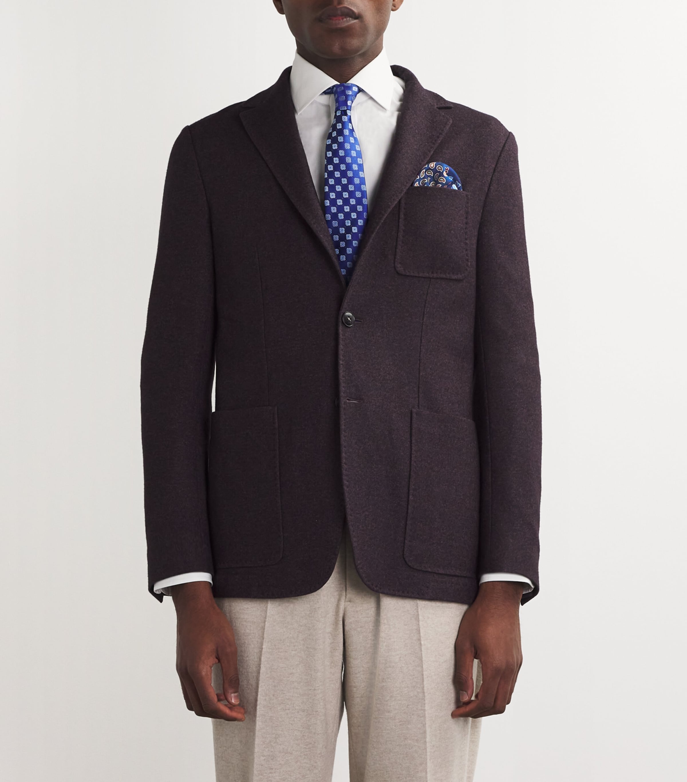 Silk Printed Pocket Square 1 Image 2