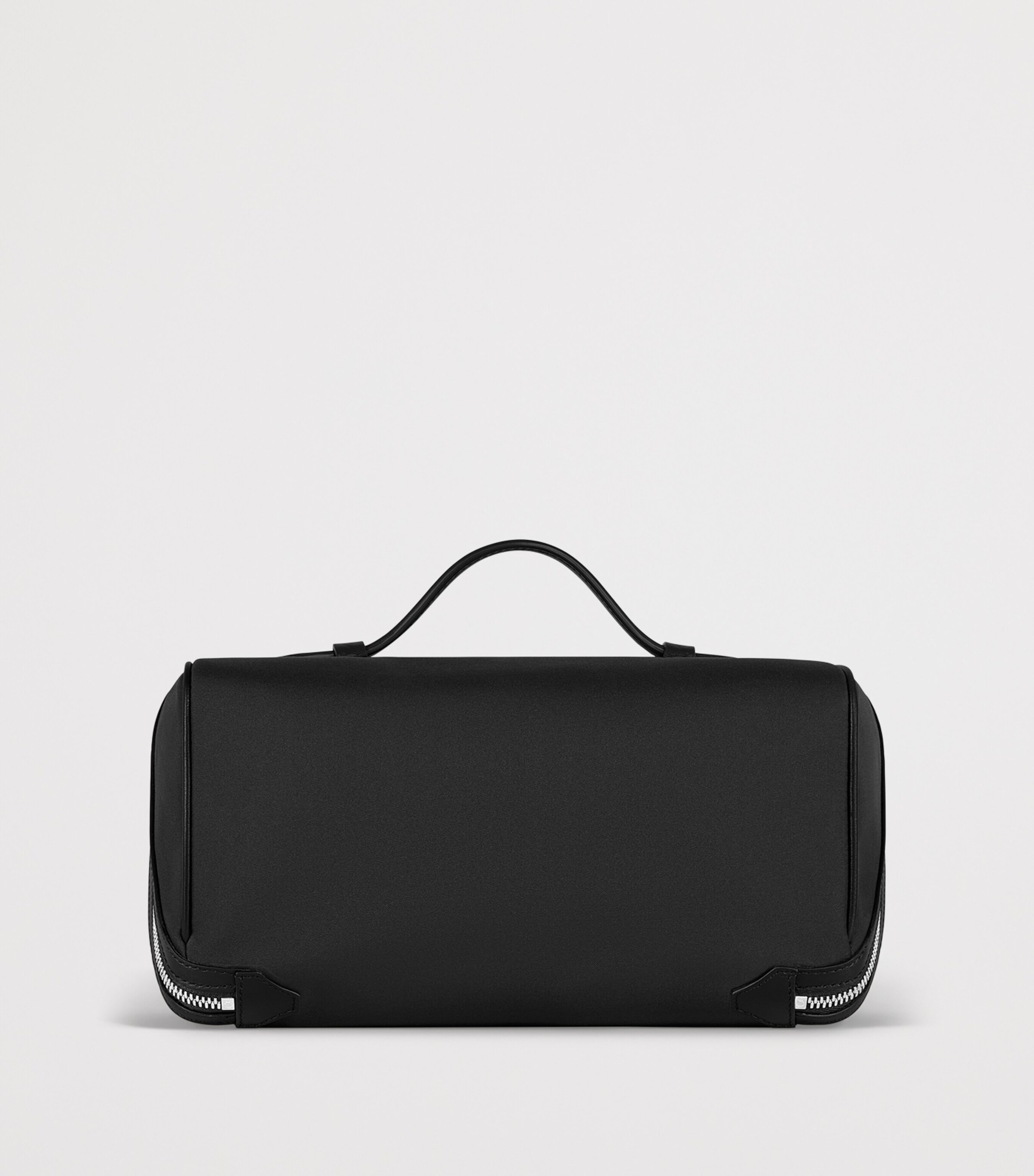 Montblanc Leather-Trim Toiletry Case Black Image 2