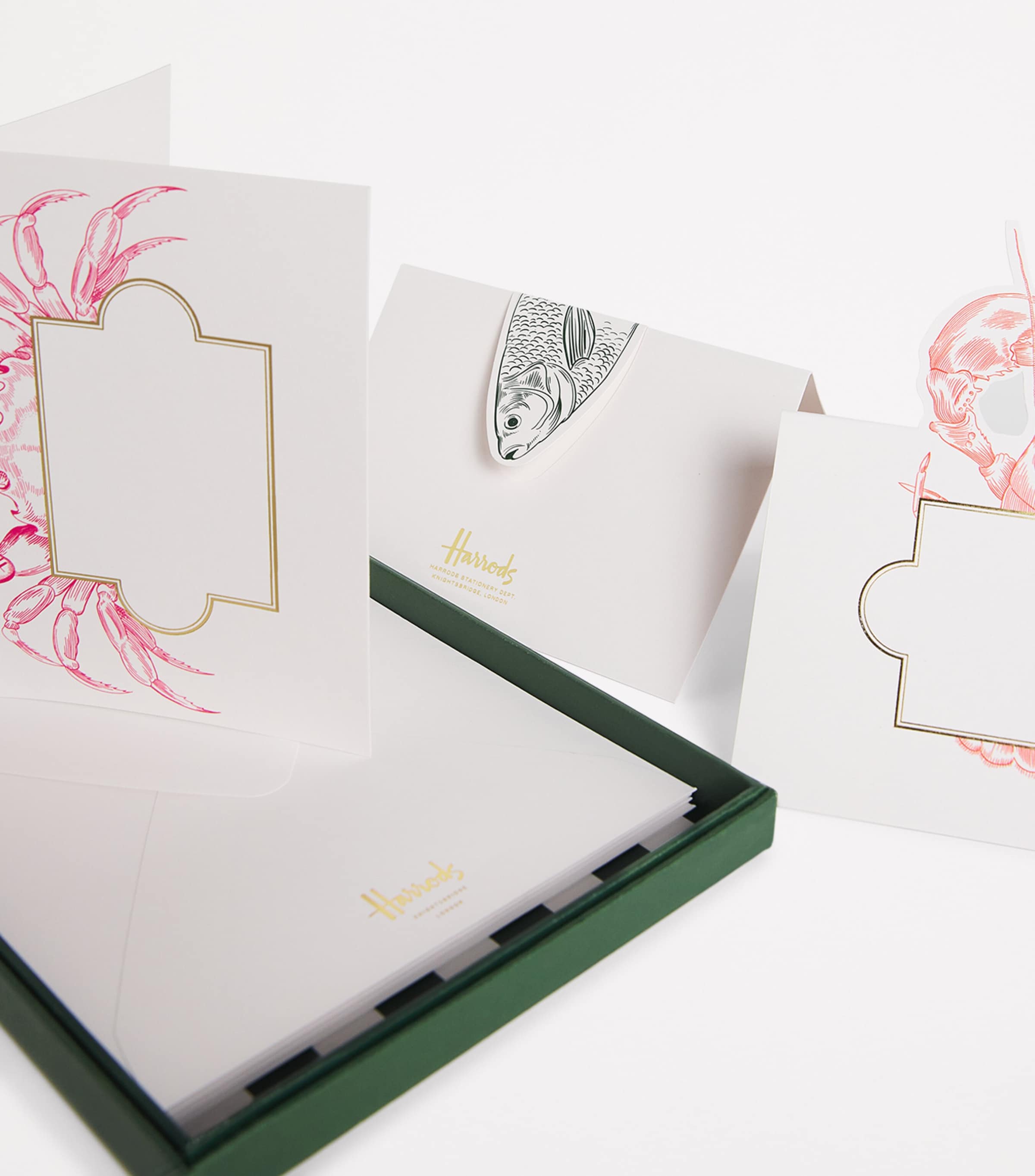 Set of 8 Character Greeting Cards MULTI Image 4