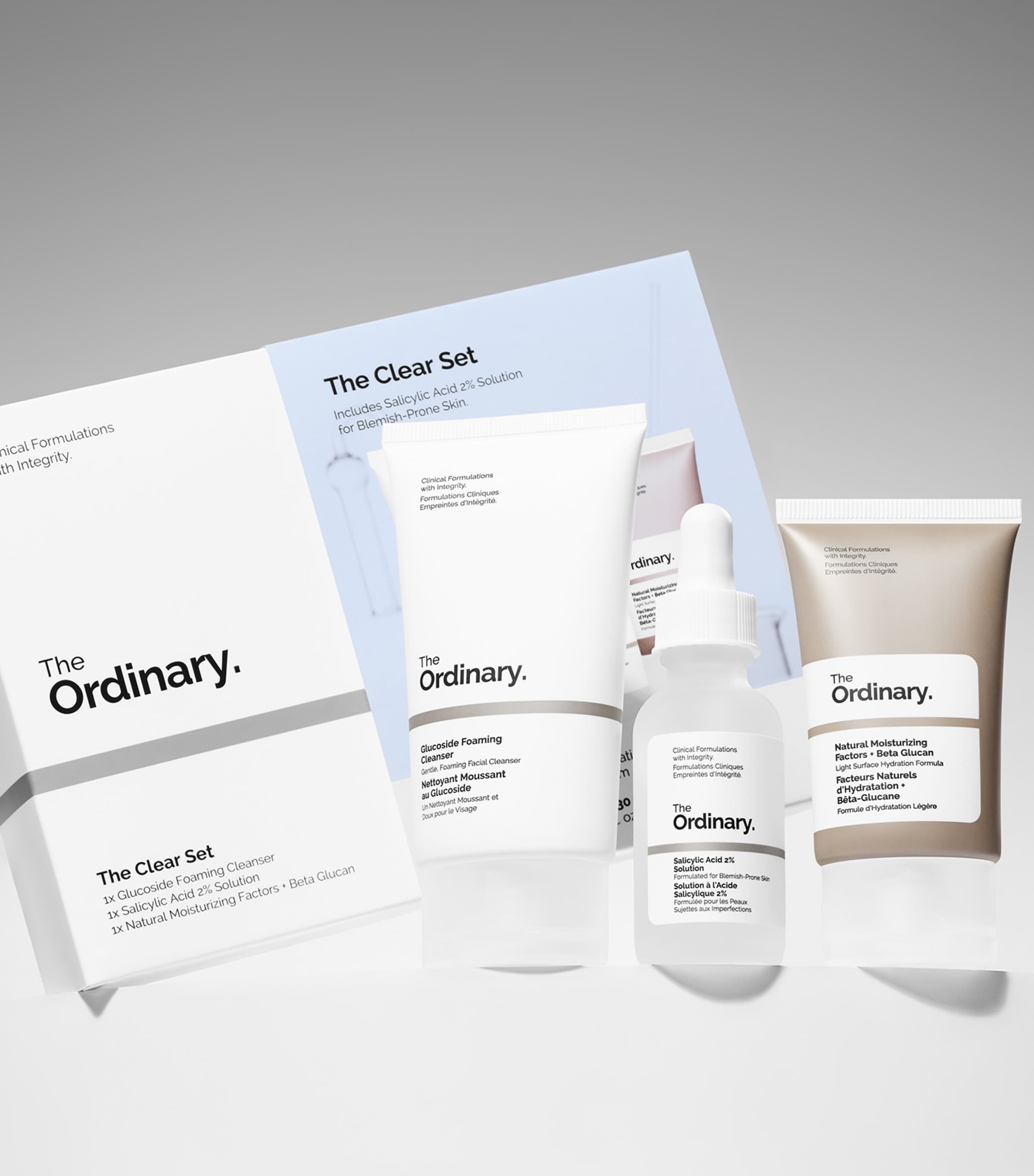 The Clear Set (3 x 30ml) NO COLOUR Image 3