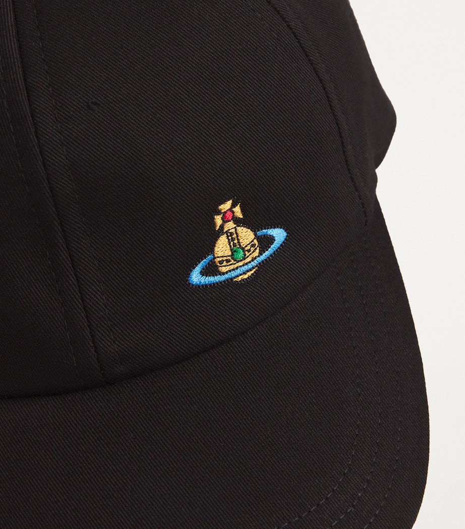 Cotton Orb Baseball Cap BLACK-N401 Image 4