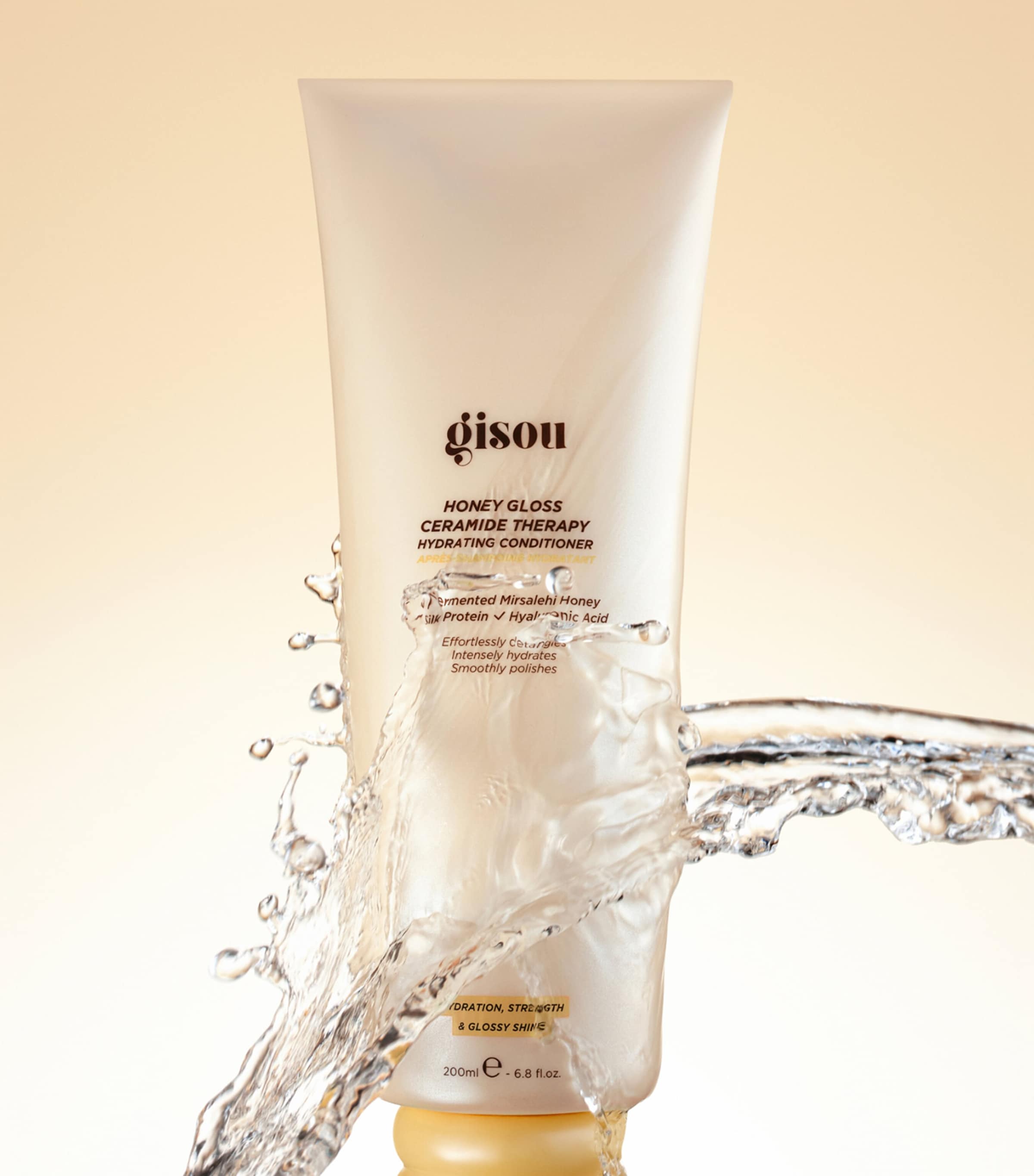 Honey Gloss Ceramide Therapy Hydrating Conditioner (50ml) NO COLOUR Image 5