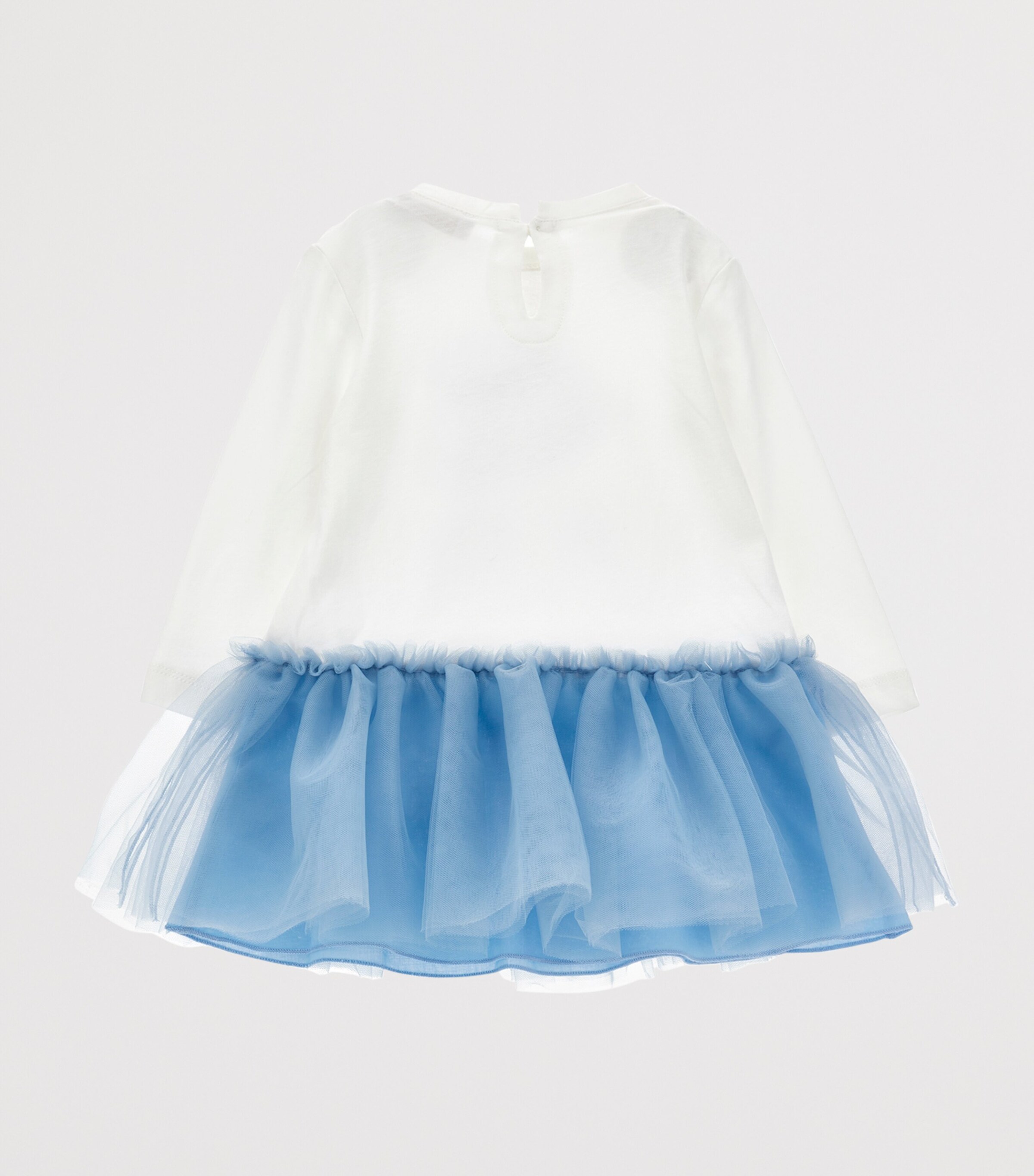 Cotton-Tulle Printed Dress (3-36 Months) PANNA+CELESTE Image 2