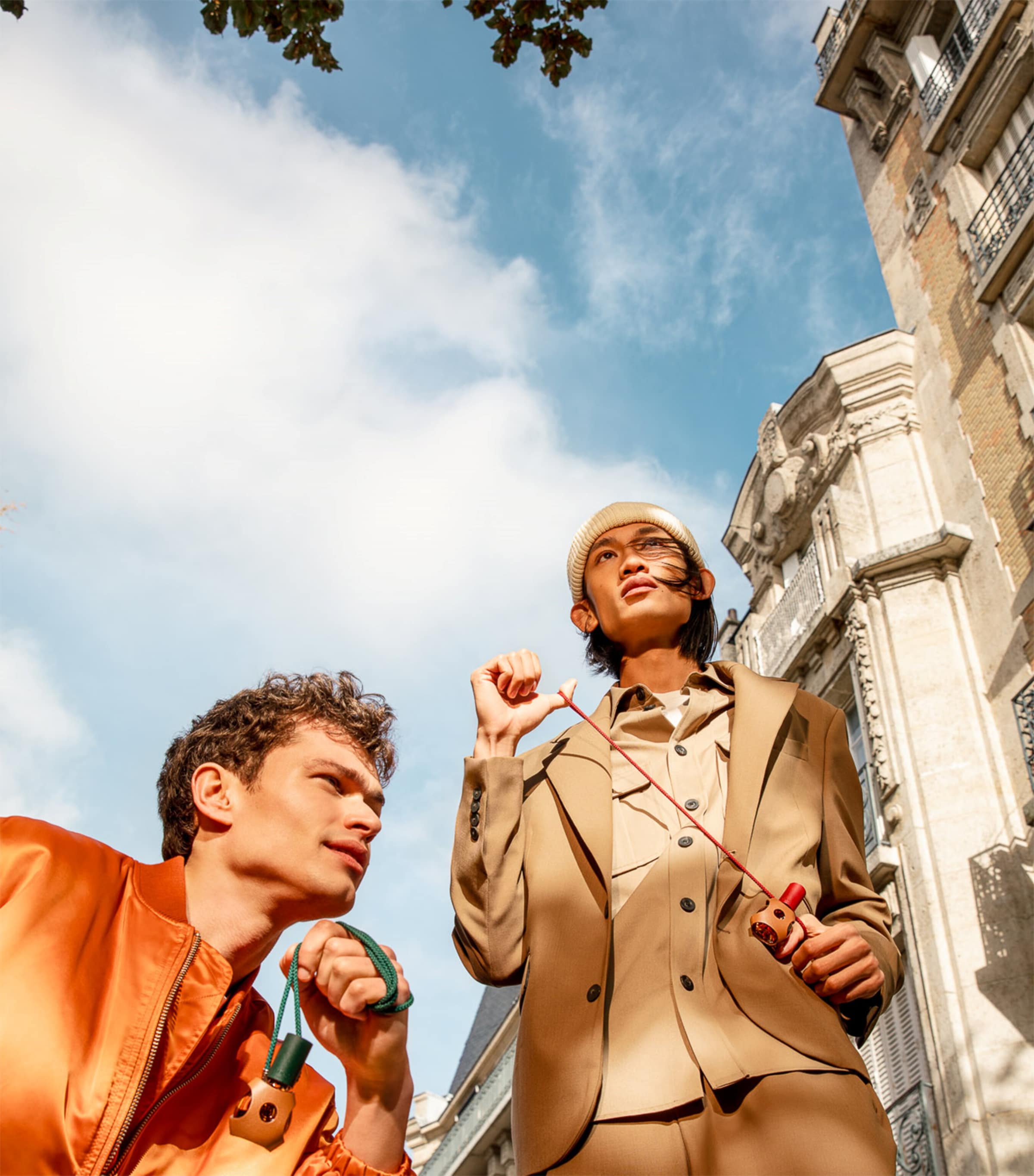 Leather The Drop Bottle Case NO COLOUR Image 3