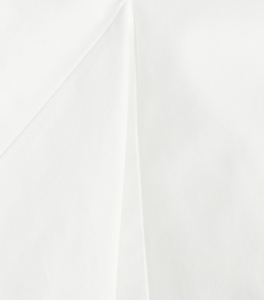 Jacquemus Womens Cotton Agave Midi Dress White Image 6
