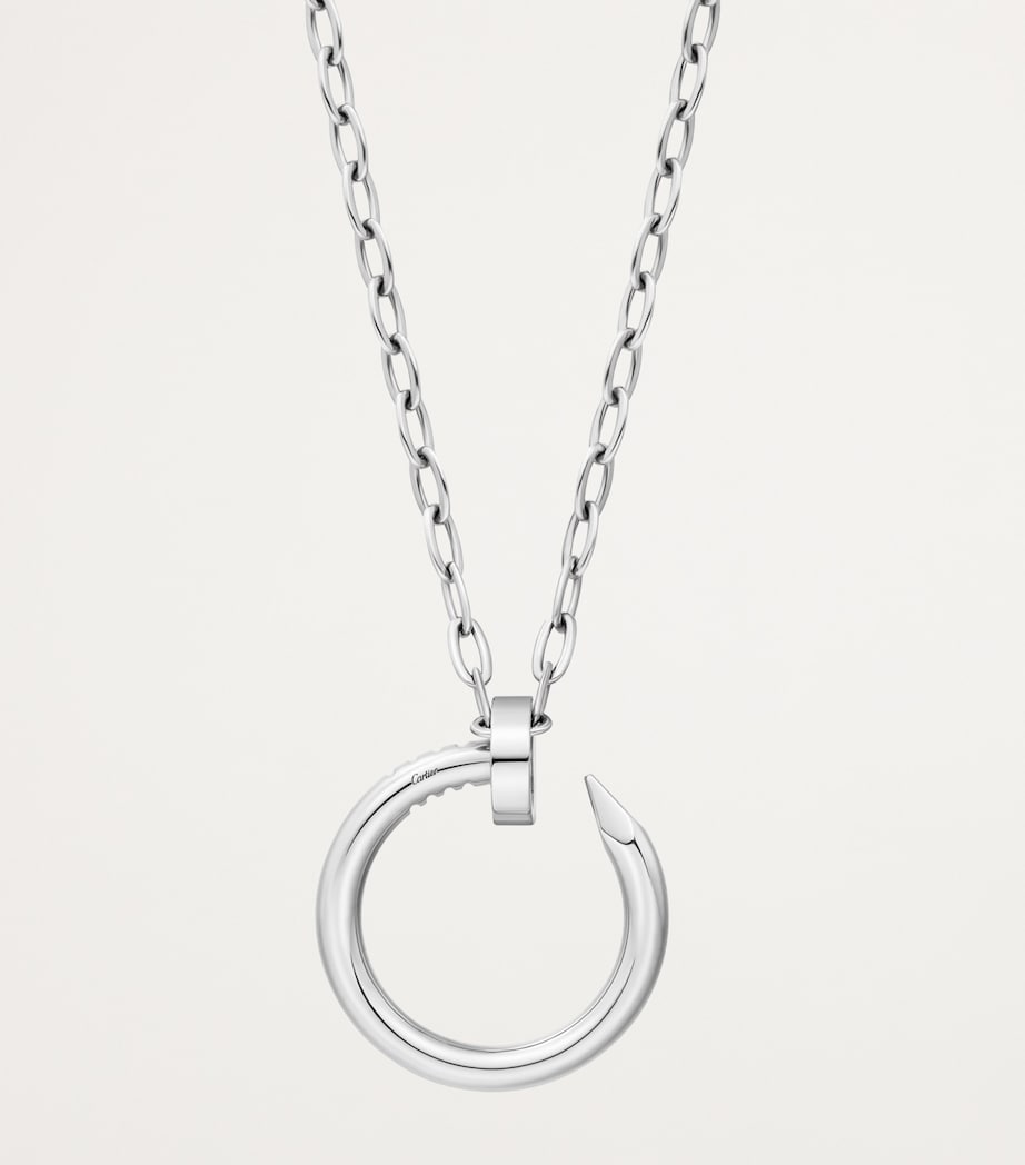 Extra-Large White Gold Juste un Clou Necklace WHITE GOLD Image 2