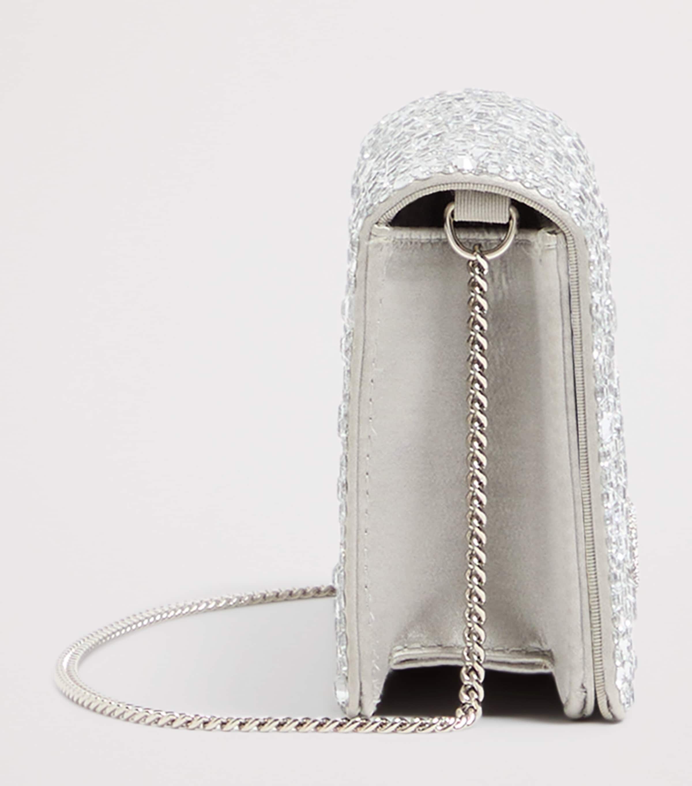 Mini Embellished VLogo Signature Shoulder Bag C9F Image 3