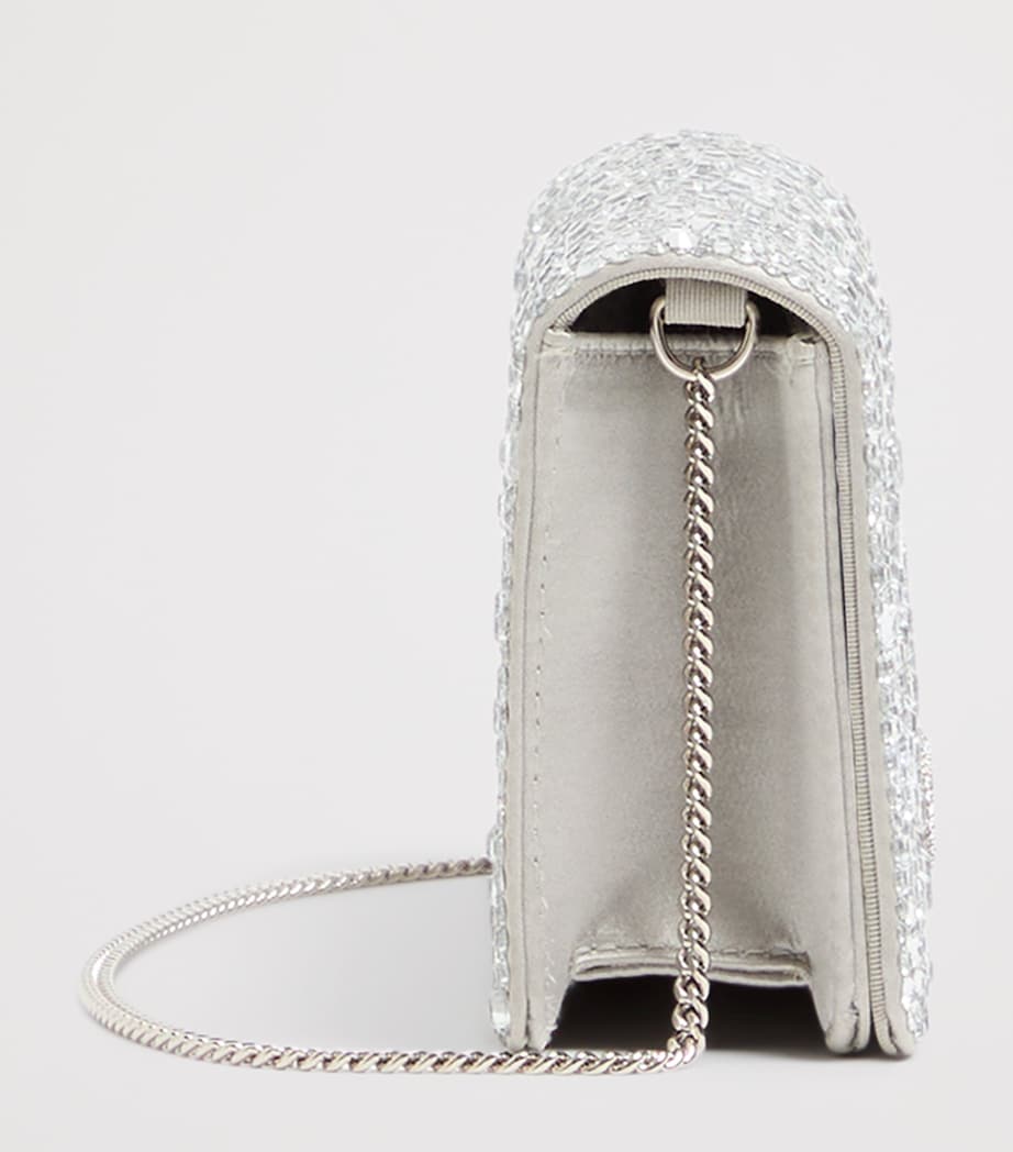 Mini Embellished VLogo Signature Shoulder Bag C9F Image 3