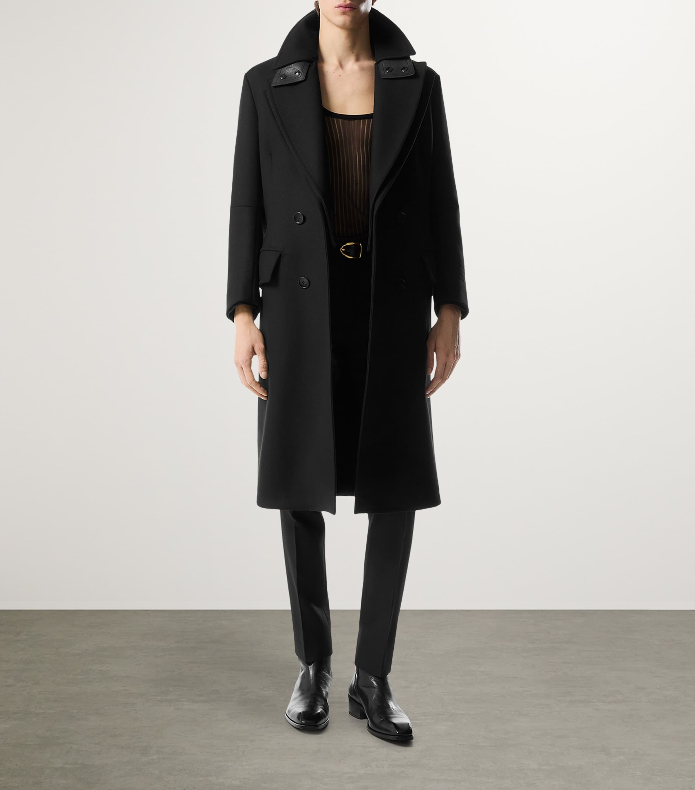 Leather Kenneth Chelsea Boots 1N001 Image 5