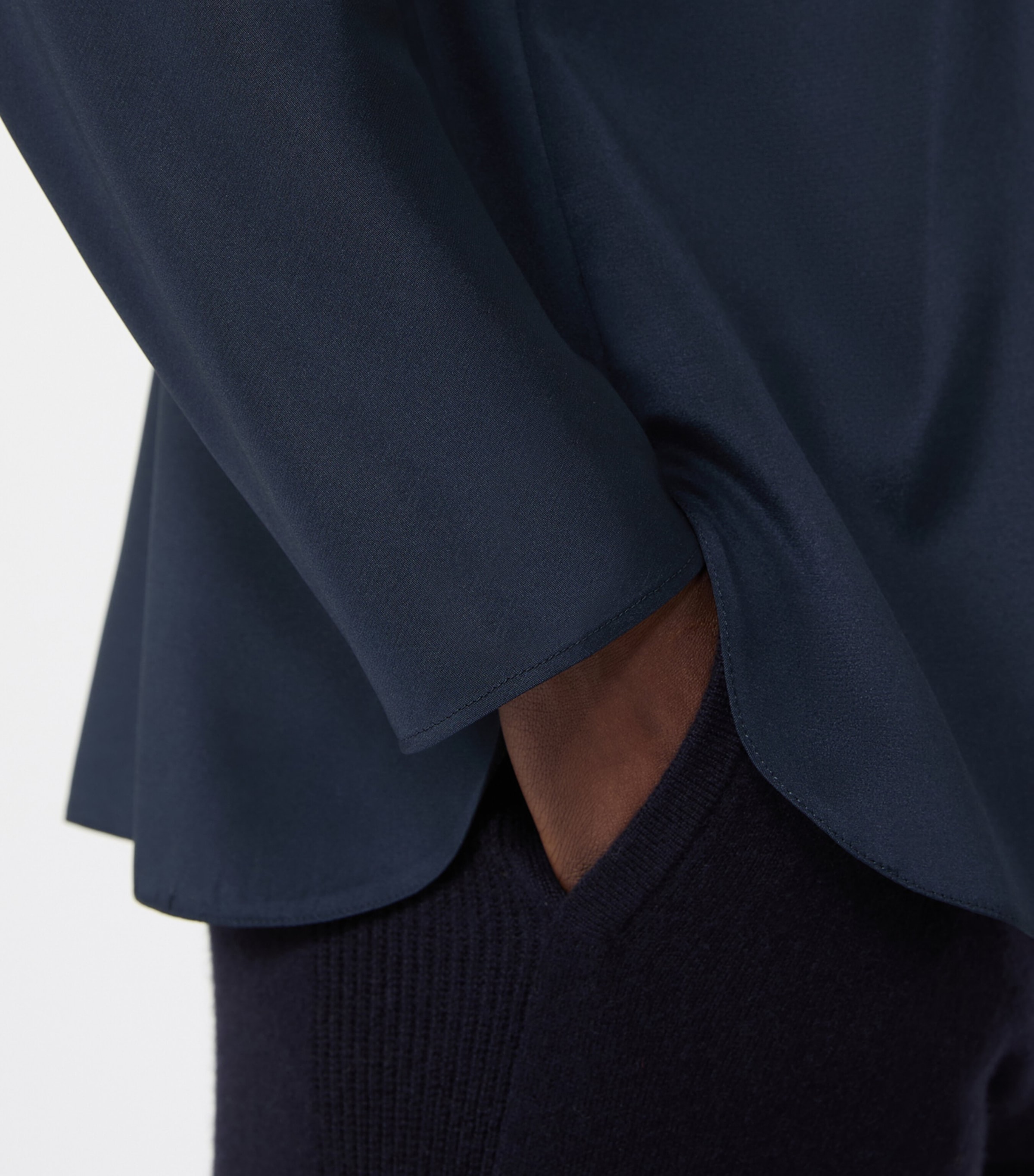 Stretch-Silk Blouse ULTRAMARINE Image 6