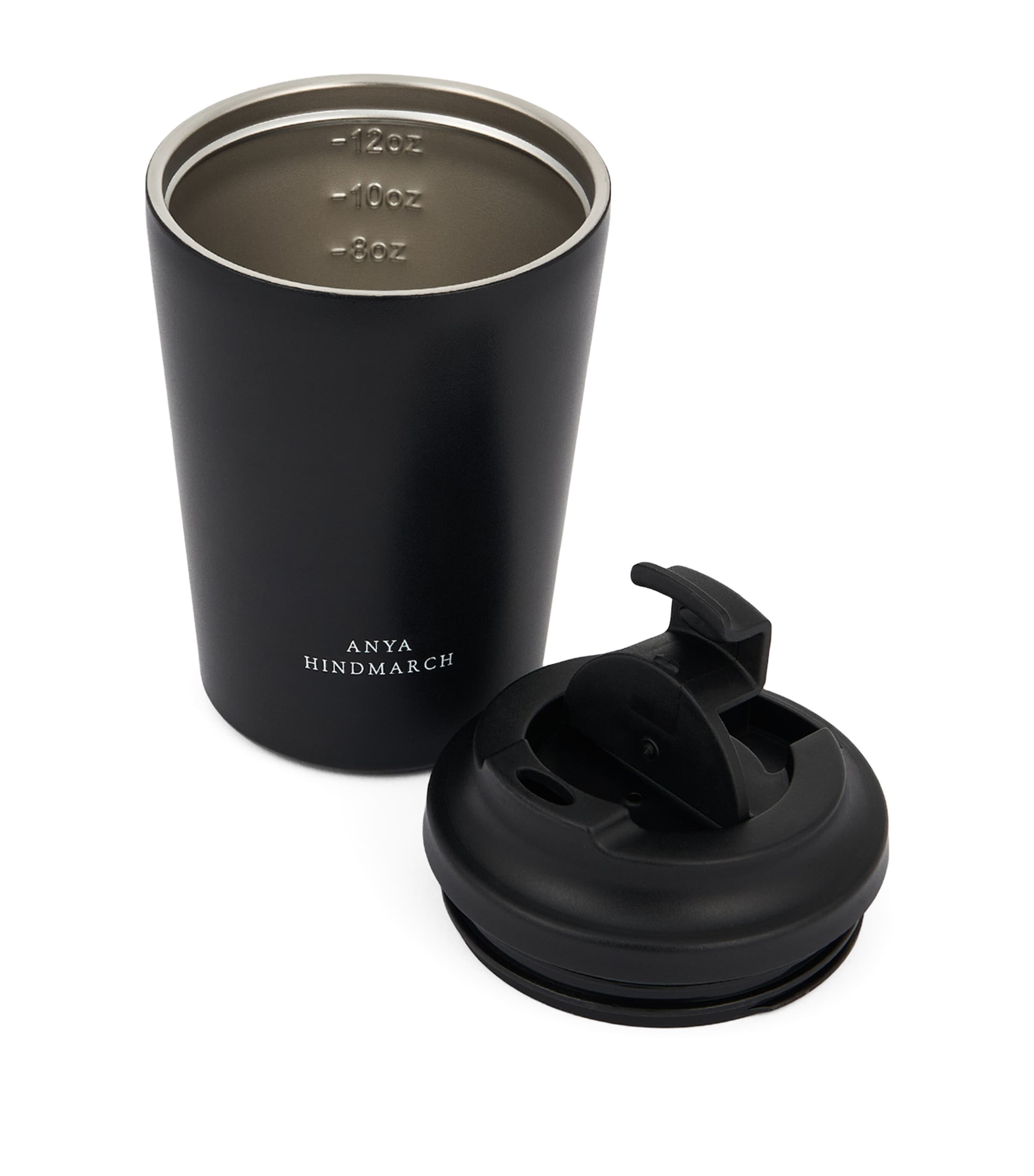 Stainless Steel Eyes Travel Cup BLACK Image 5