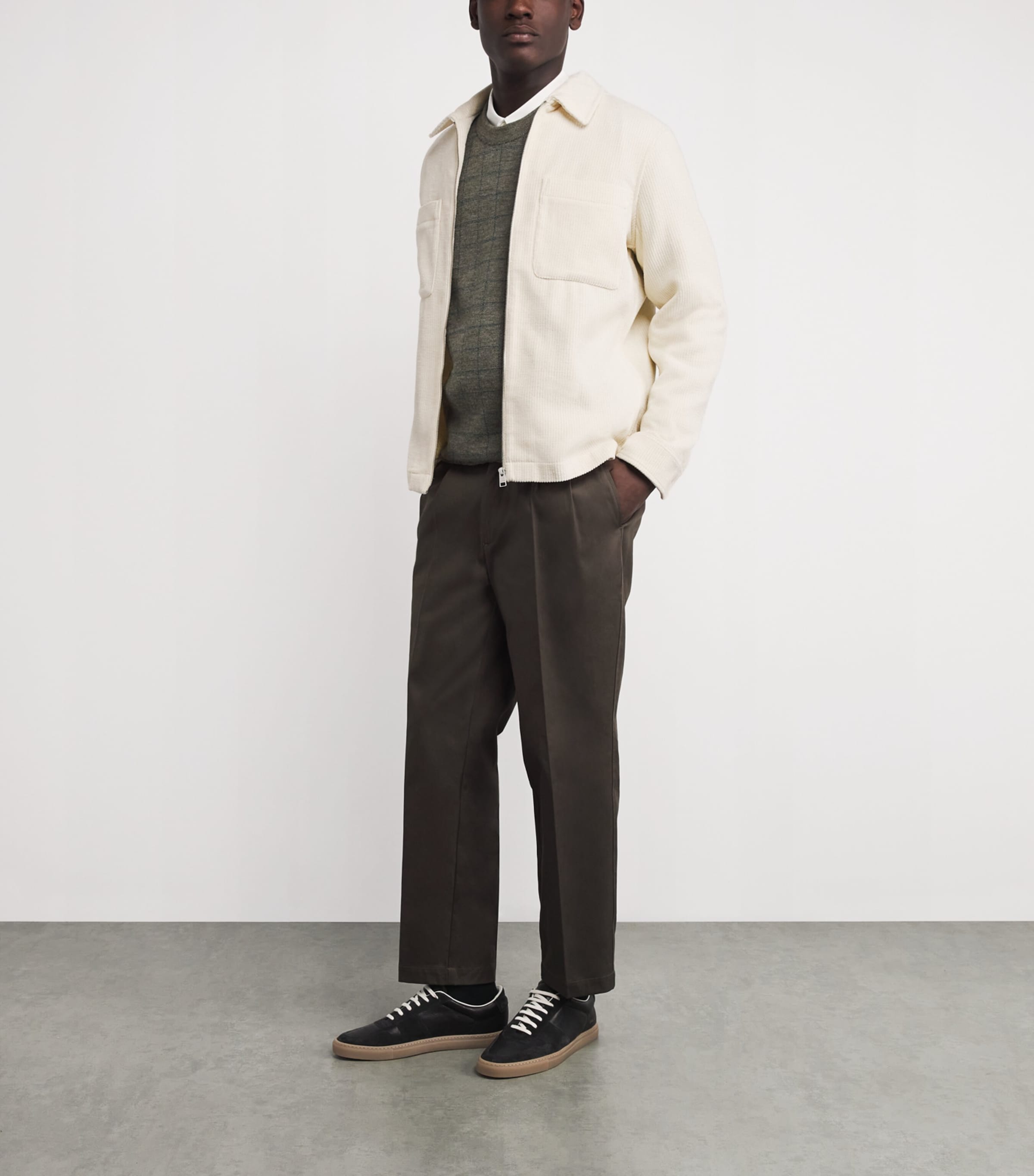 Corduroy Bonnie Jacket OFF WHITE Image 2