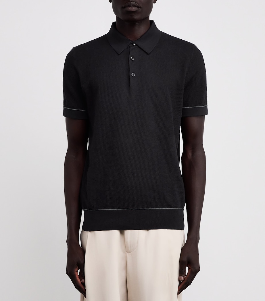 Sea Island Cotton Polo Shirt 1012 Image 3