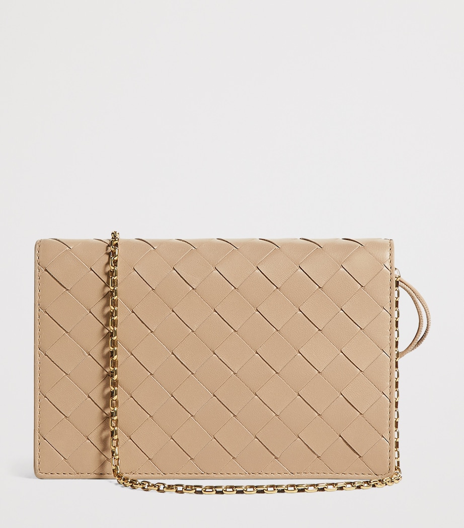 Bottega Veneta Leather Andiamo Chain Wallet Image 4