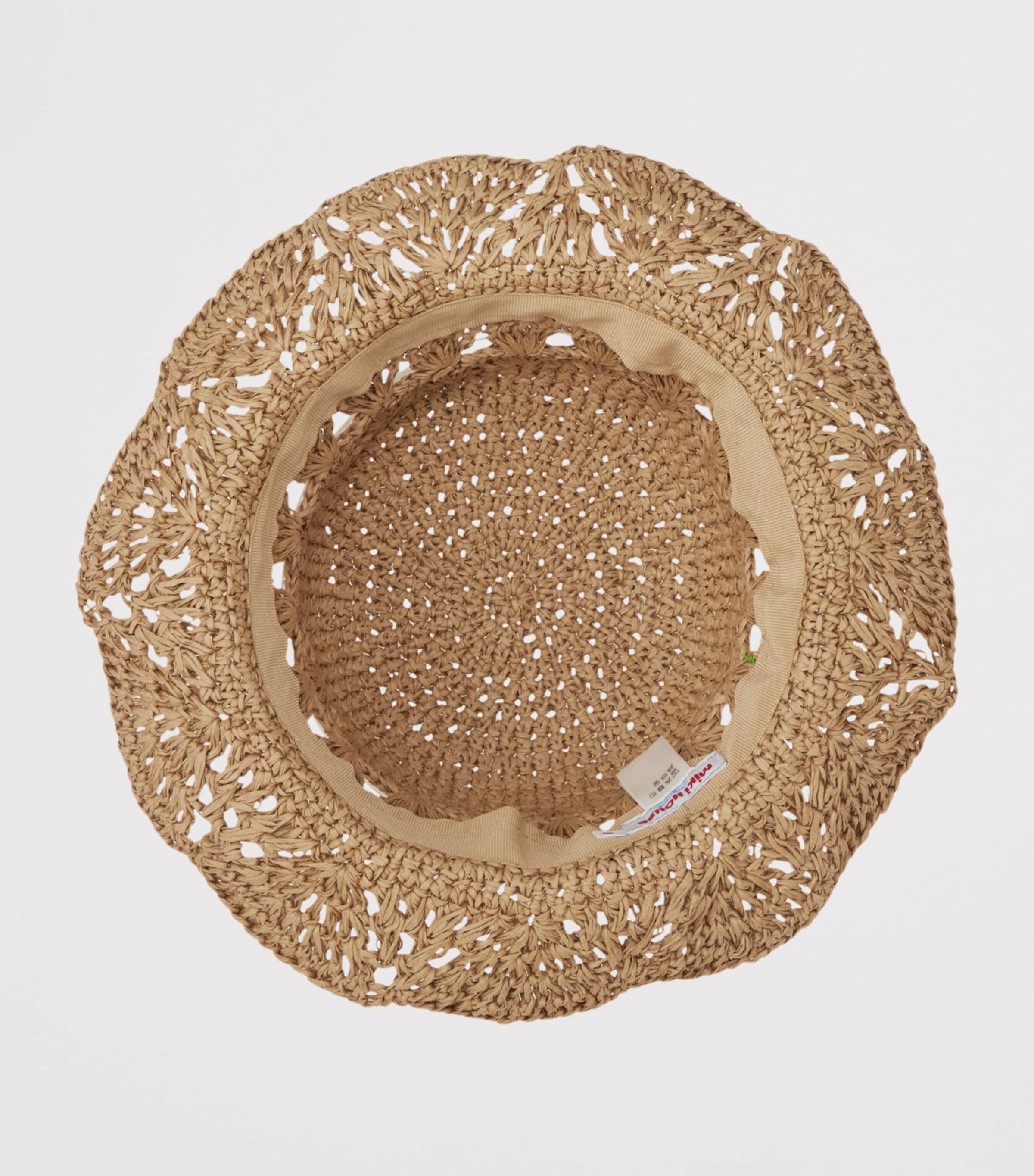 Miki House Raffia Bunny Sun Hat Image 2