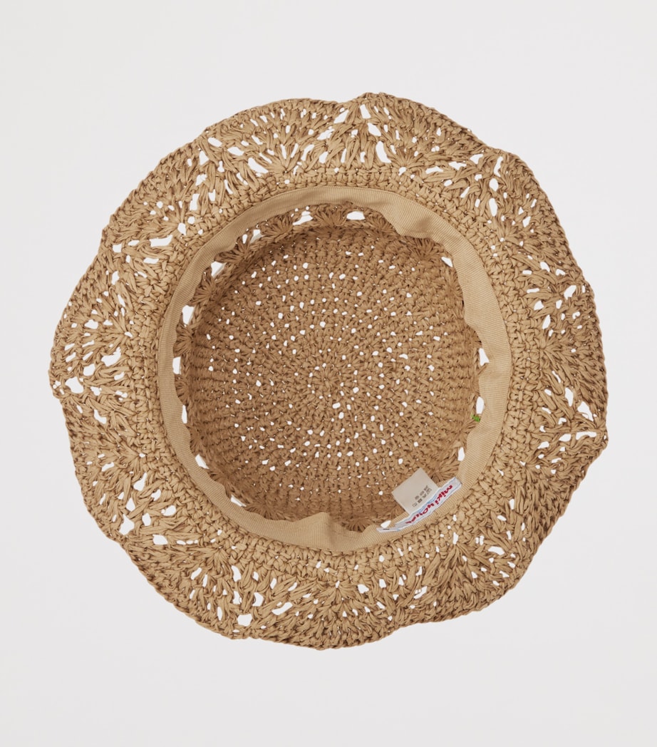 Miki House Raffia Bunny Sun Hat Image 2