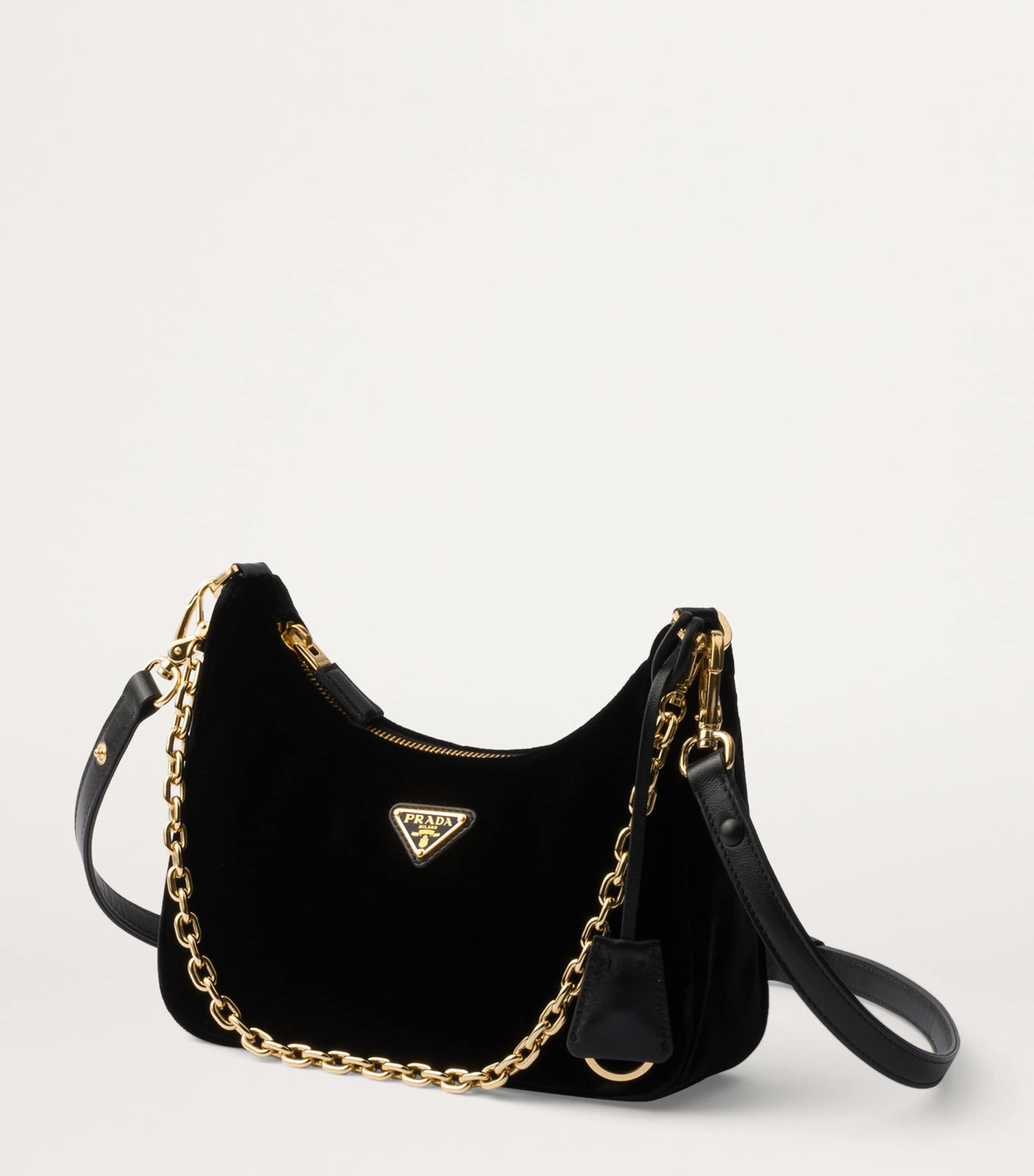 Prada Velvet Re Edition Shoulder Bag Harrods DE