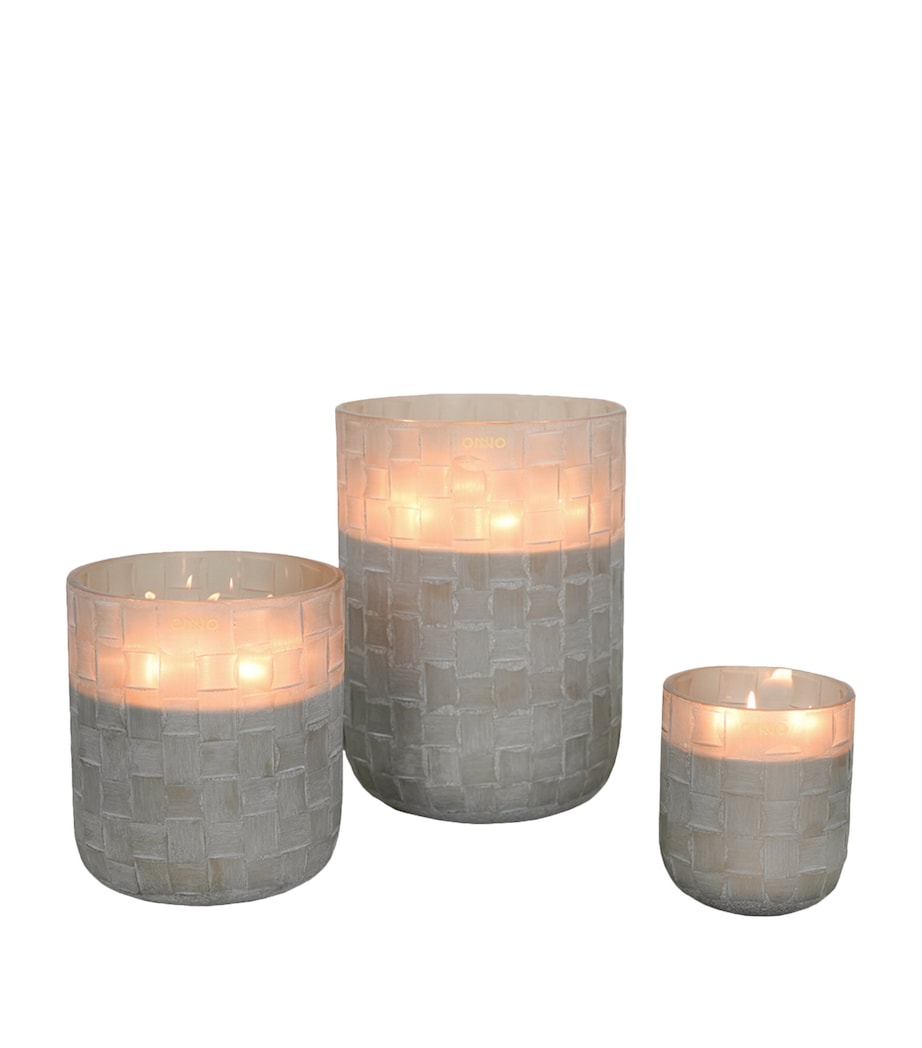 Large Precious Oud Chess Candle (800g) GREY Image 2