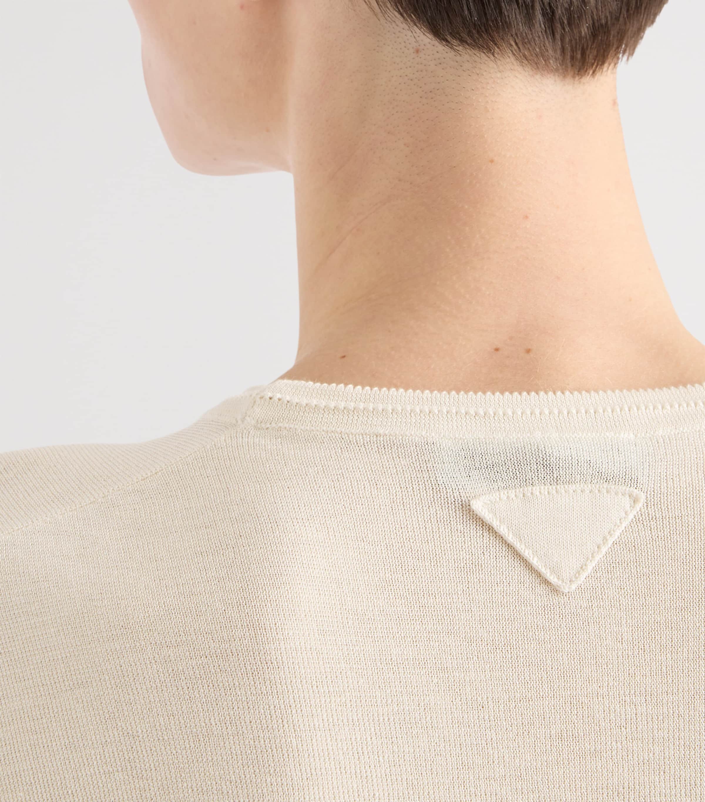 Silk-Cotton Sweater F0018 Image 6