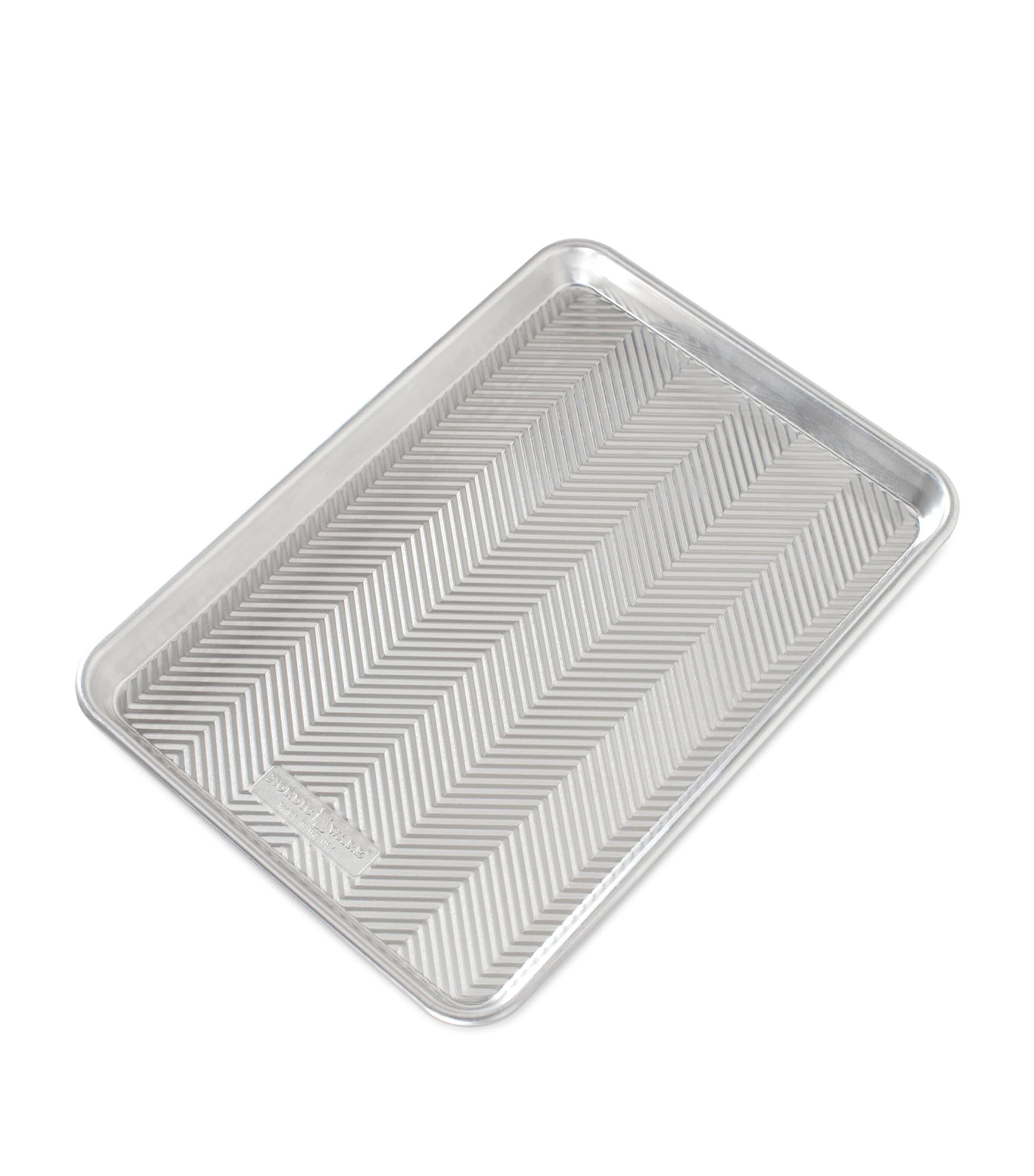 Aluminium Prism Jelly Roll Baking Sheet (40cm x 28cm) SILVER Image 1